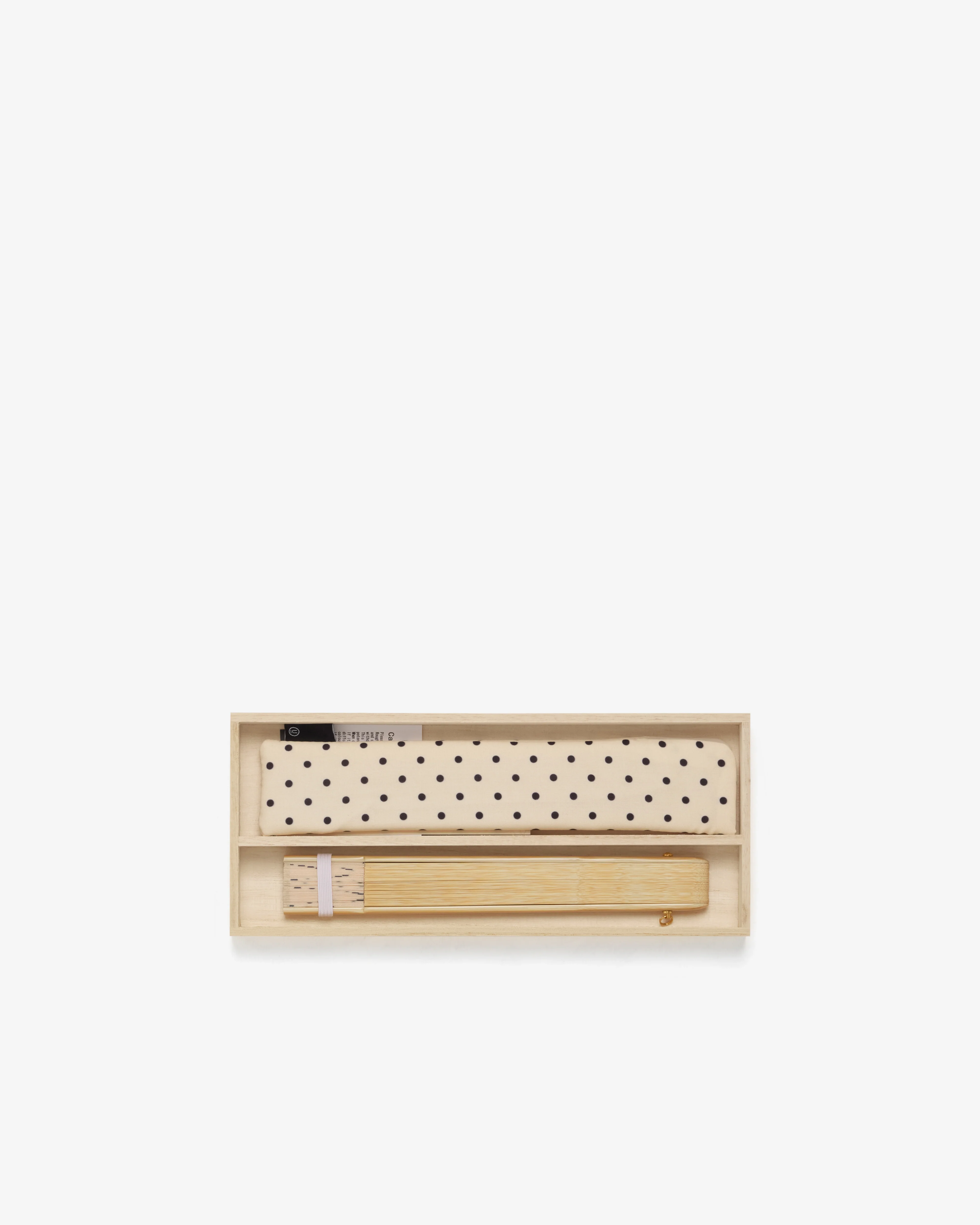 Undercover -  Fan - (Ivory/Bamboo) - Image 2