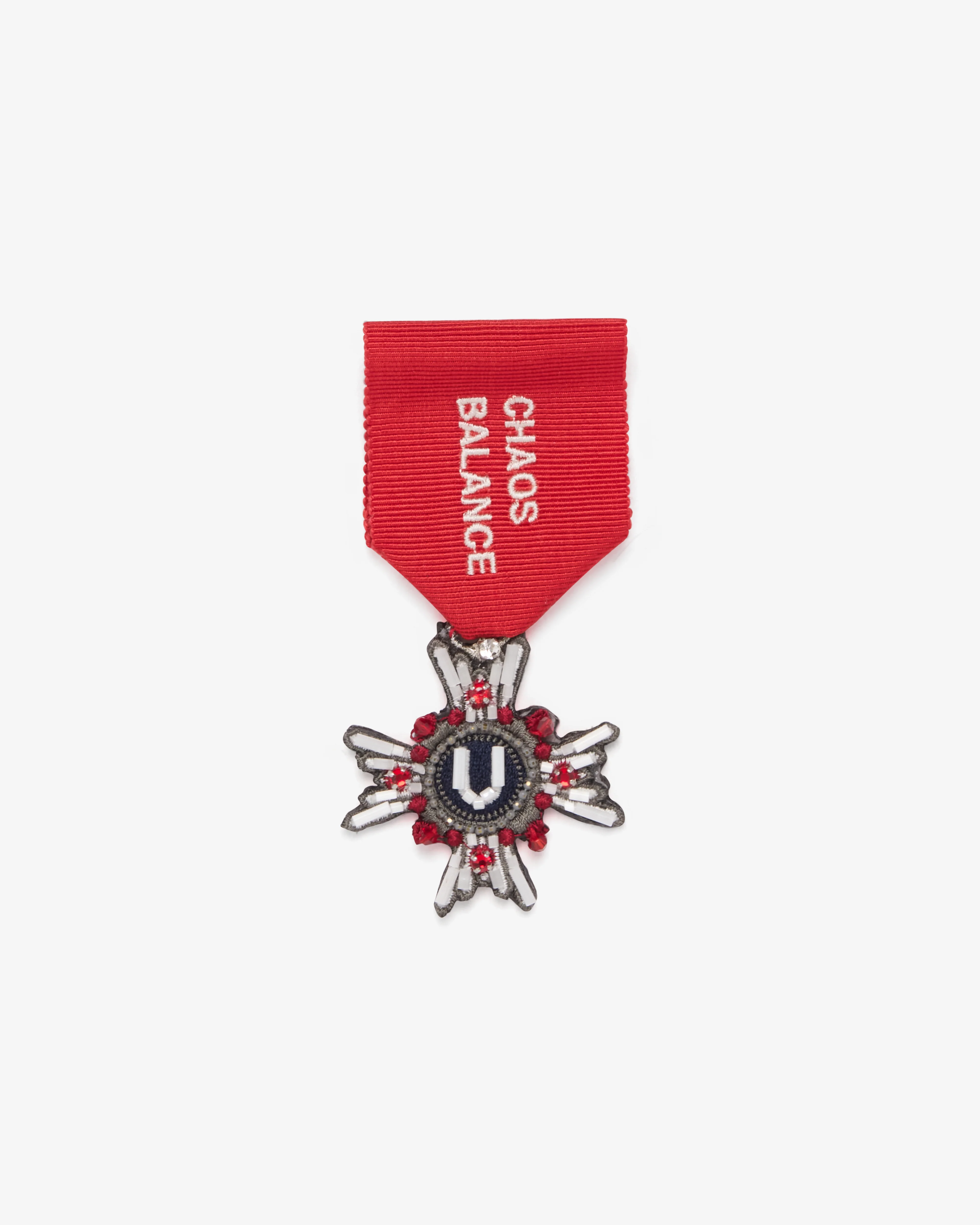 Undercover -  Medal Pin - (Red)