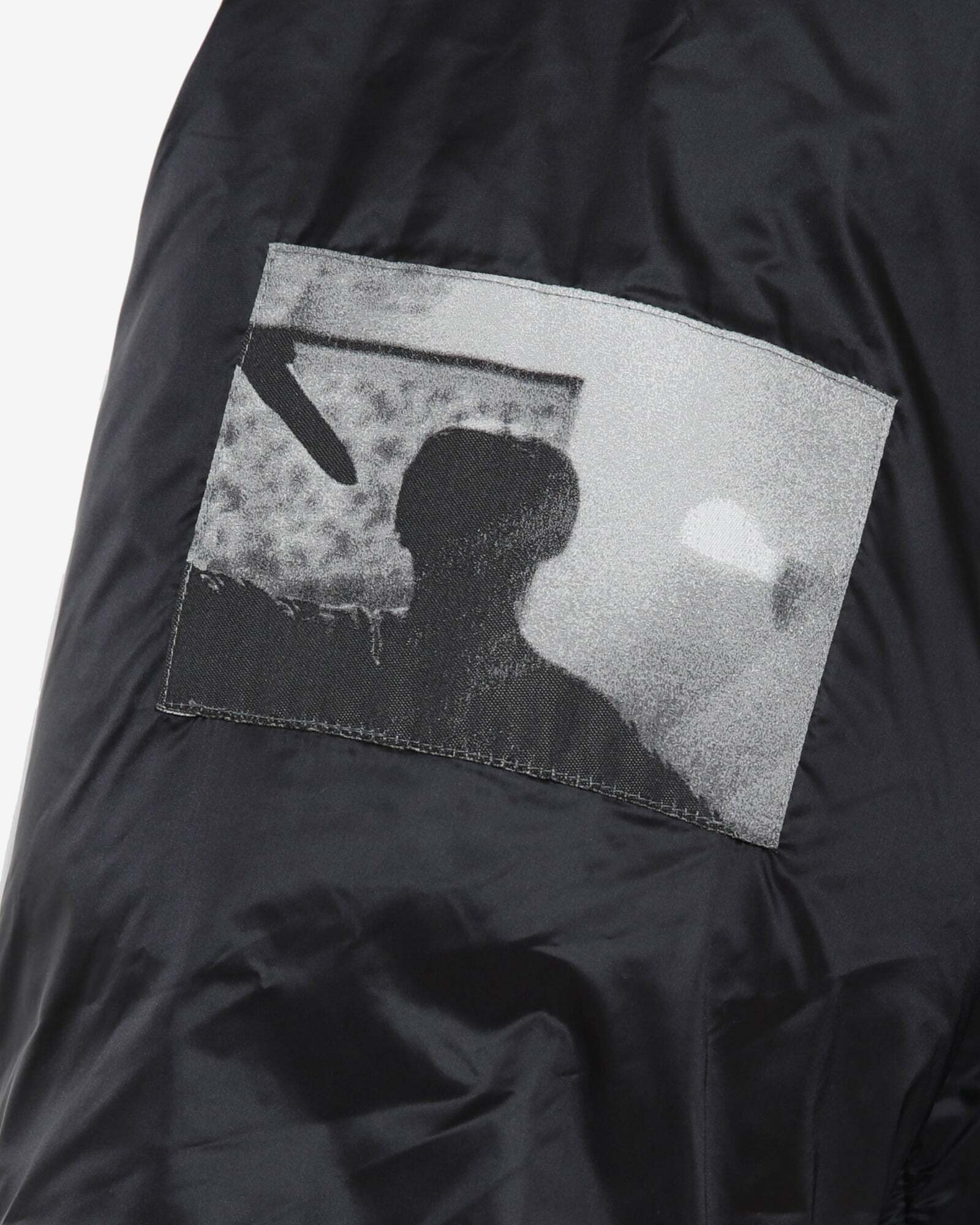 Undercover - Men’s Hooded Puffer Jacket - (Black) - Image 6