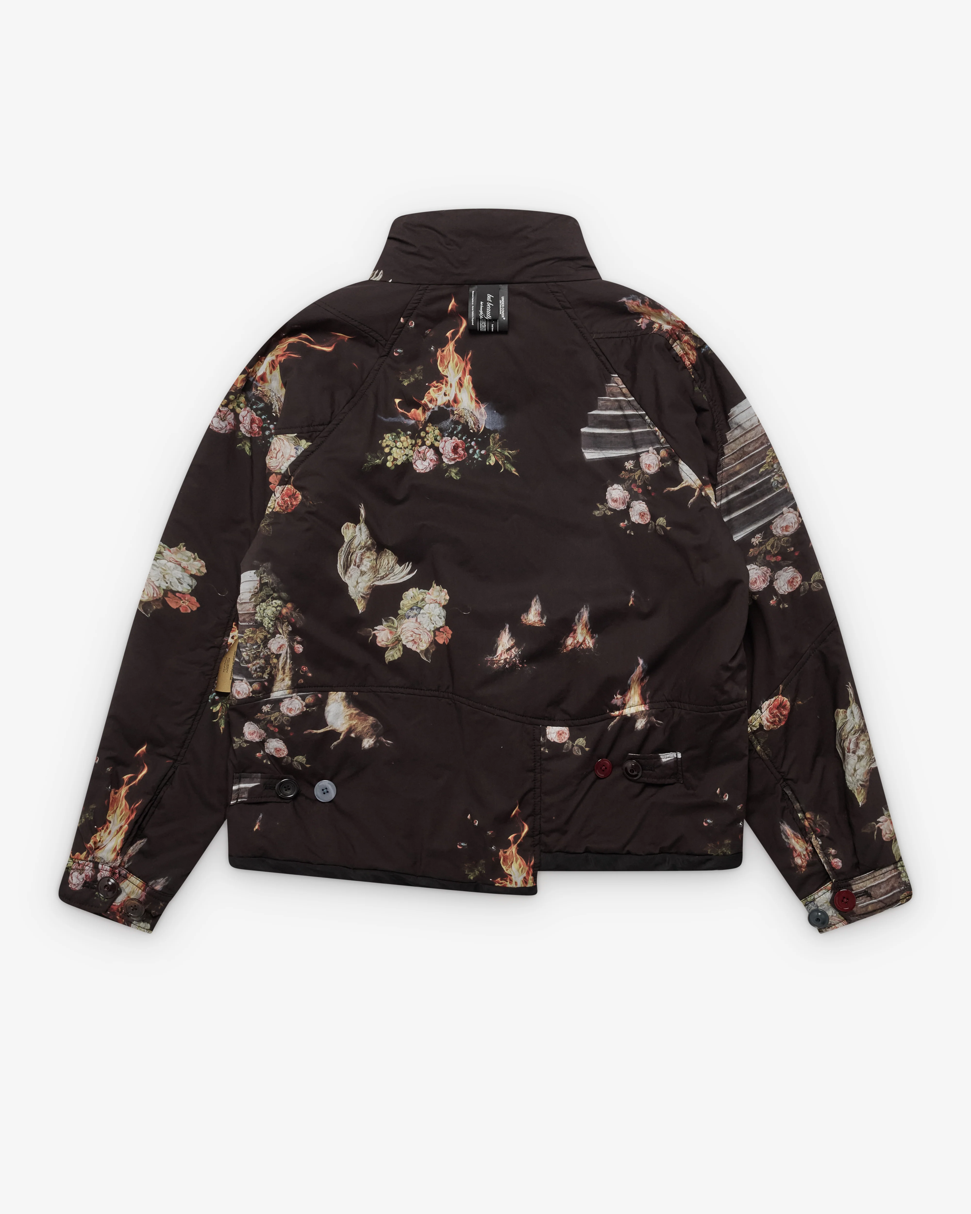 Undercover - Men's Printed Insulated Jacket - (Black) - Image 2
