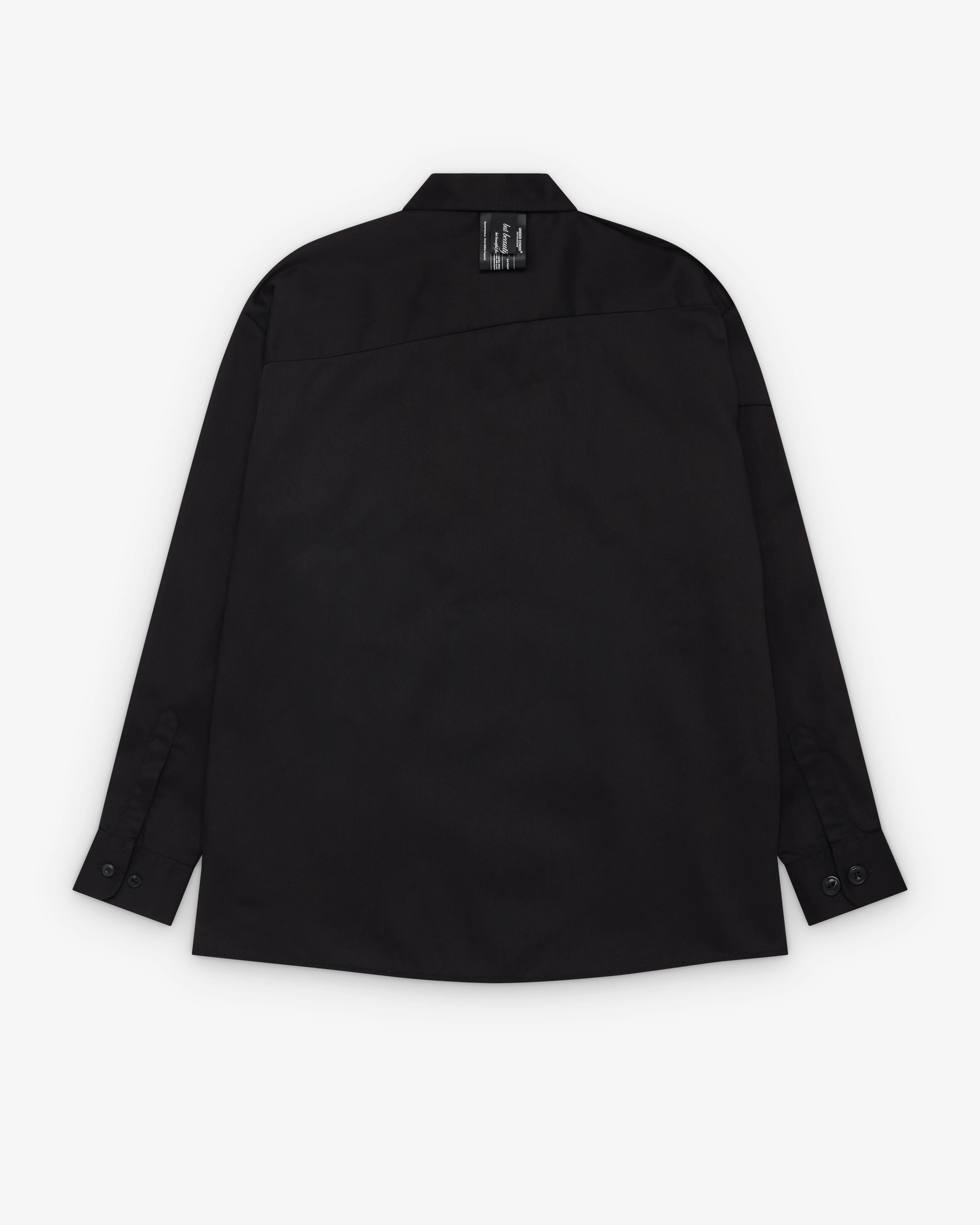 Undercover - Men's Dickies Long Sleeve Shirt - (Black) - Image 2