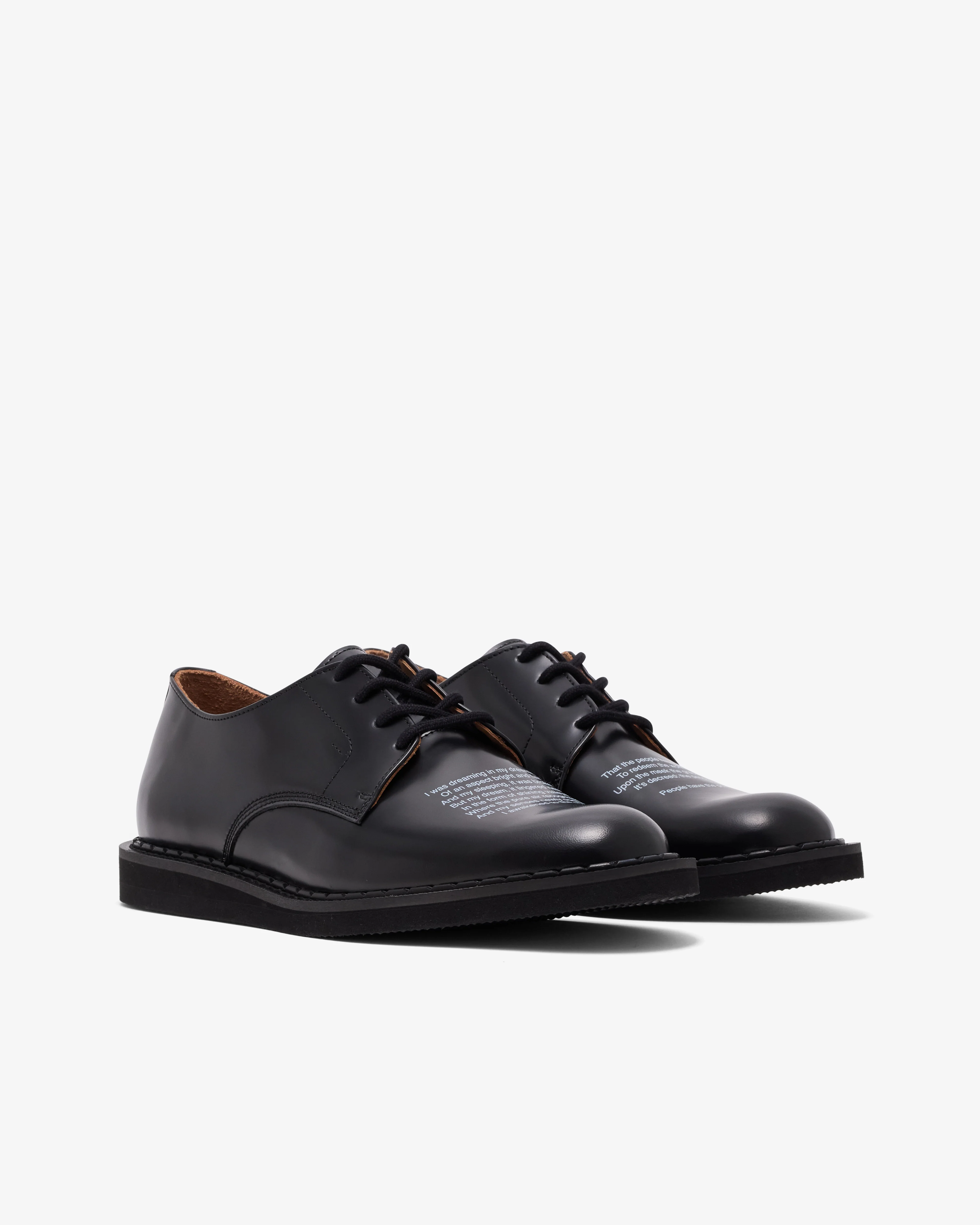 Undercover - Men's George Cox Derby Shoes - (Black) - Image 5
