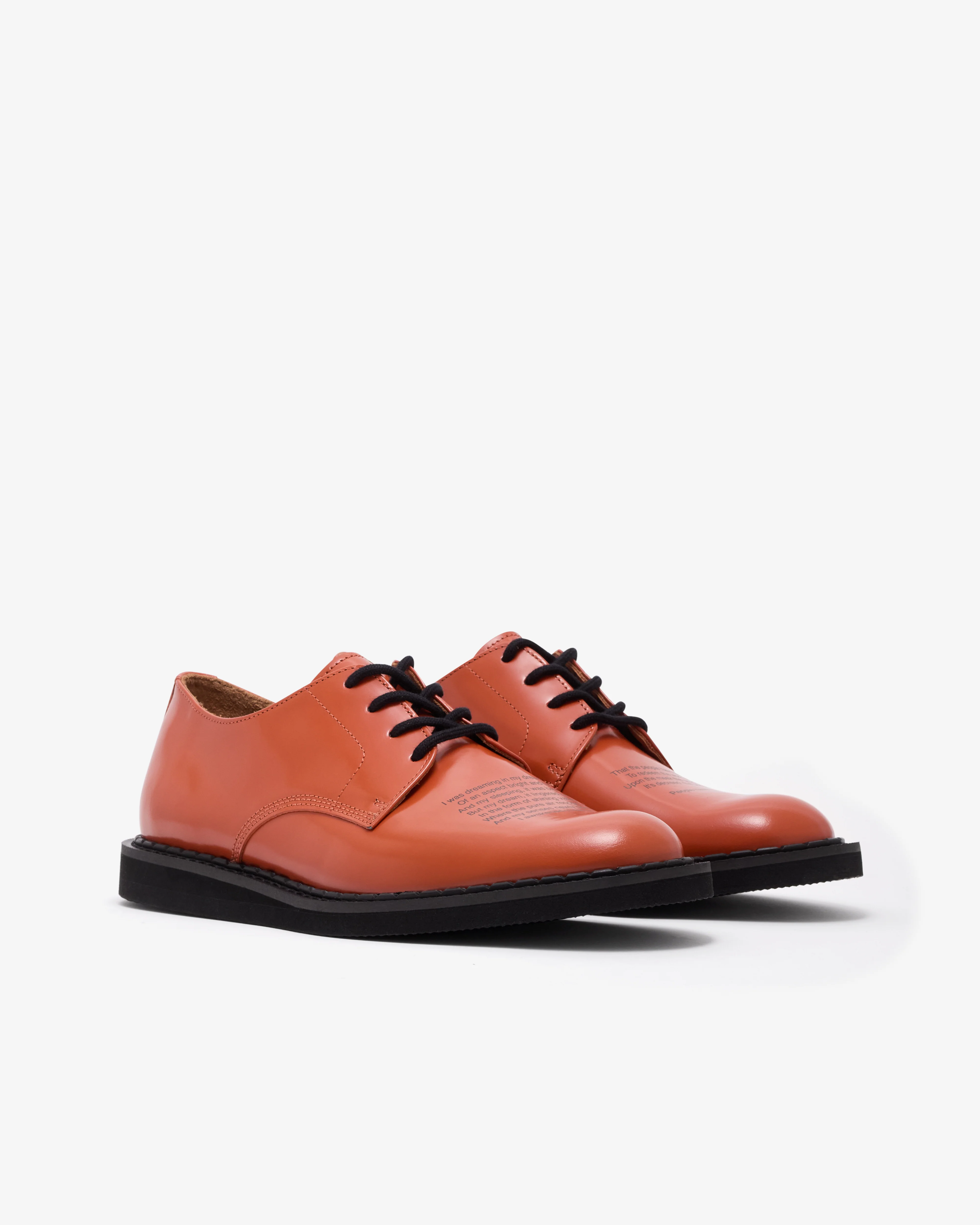 Undercover - Men's George Cox Derby Shoes - (Orange) - Image 5