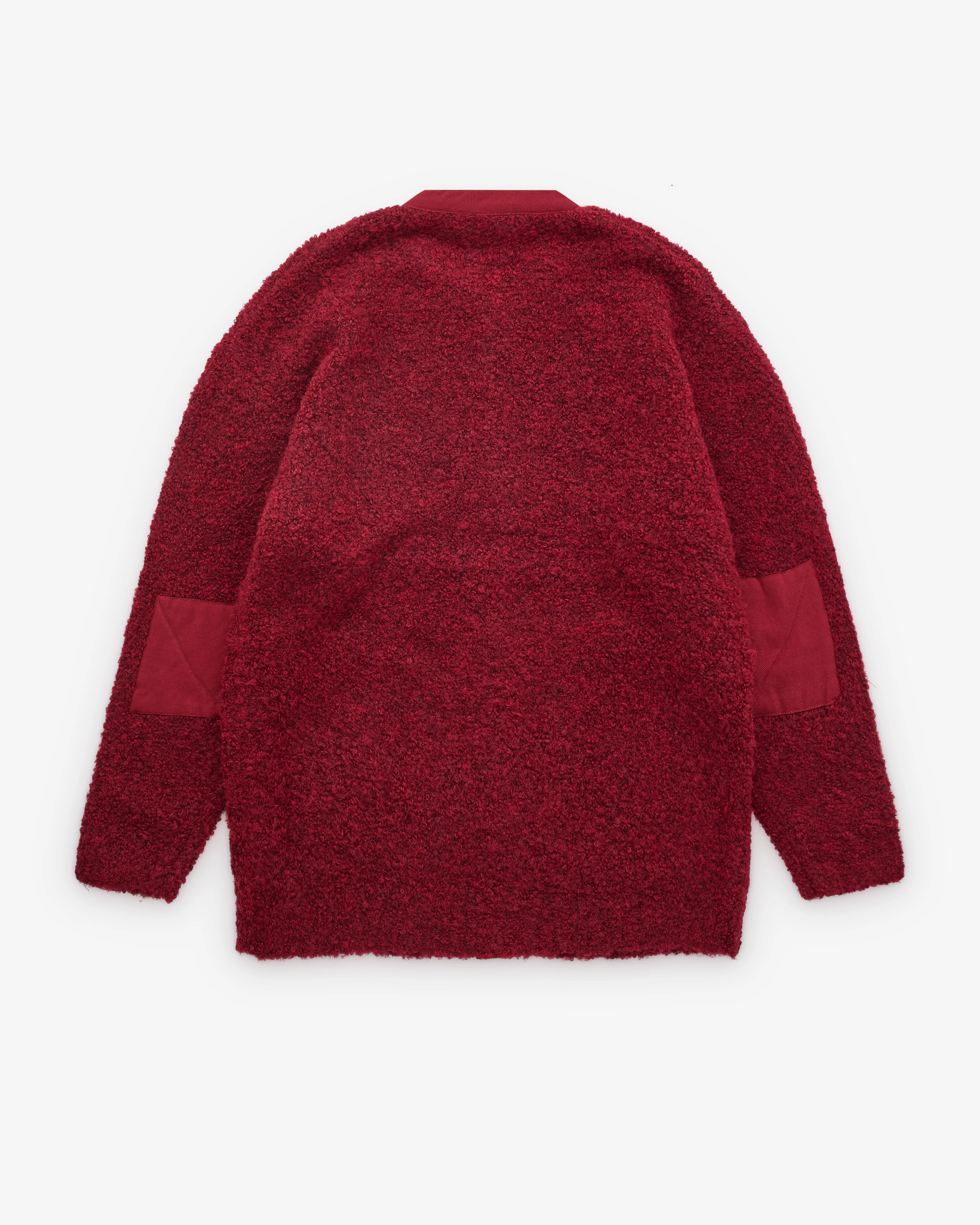 Undercover - Men's Cardigan - (Dark Red) - Image 2