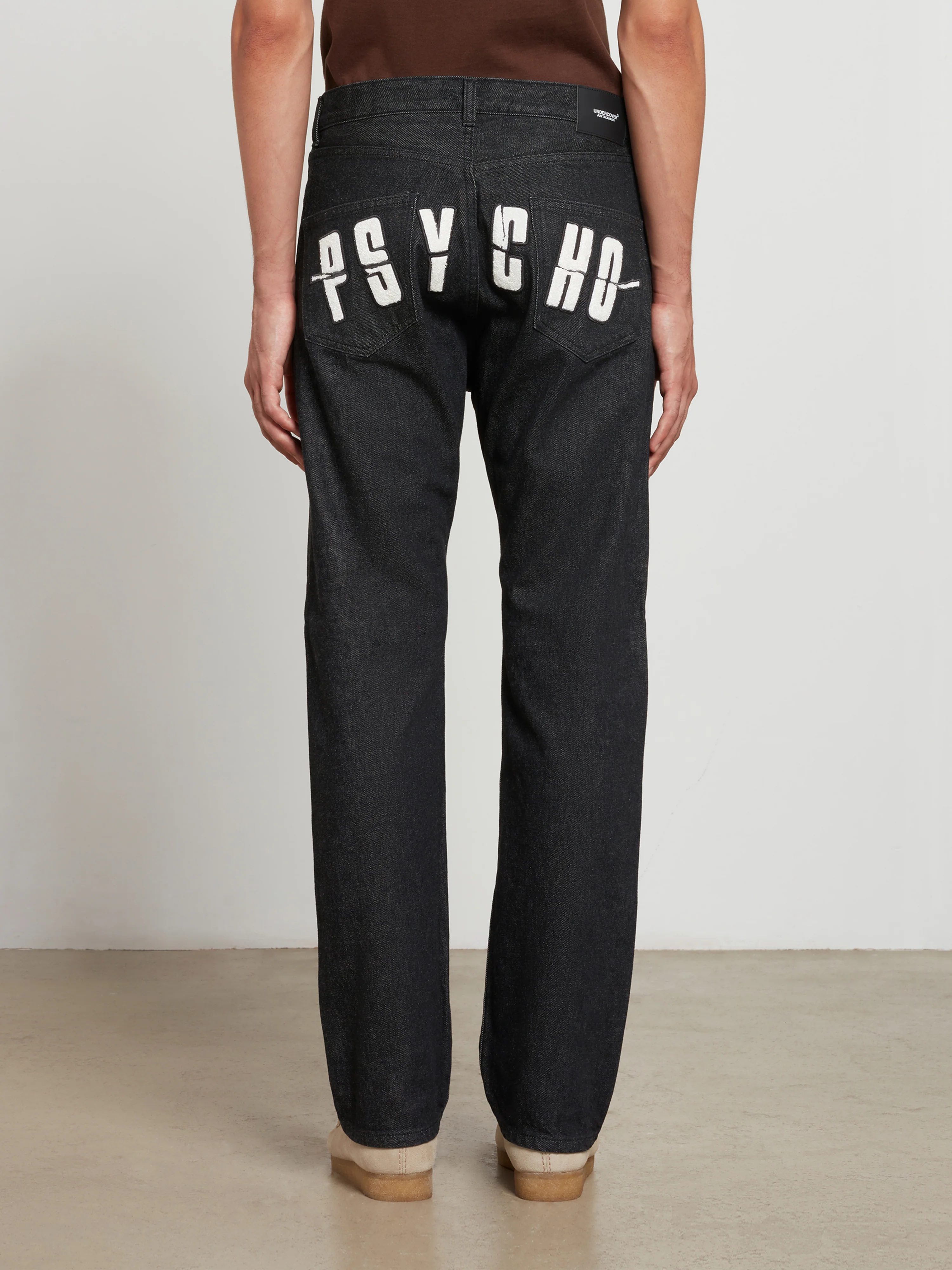 Undercover - Men’s Psycho Jeans - (Black) - Image 4
