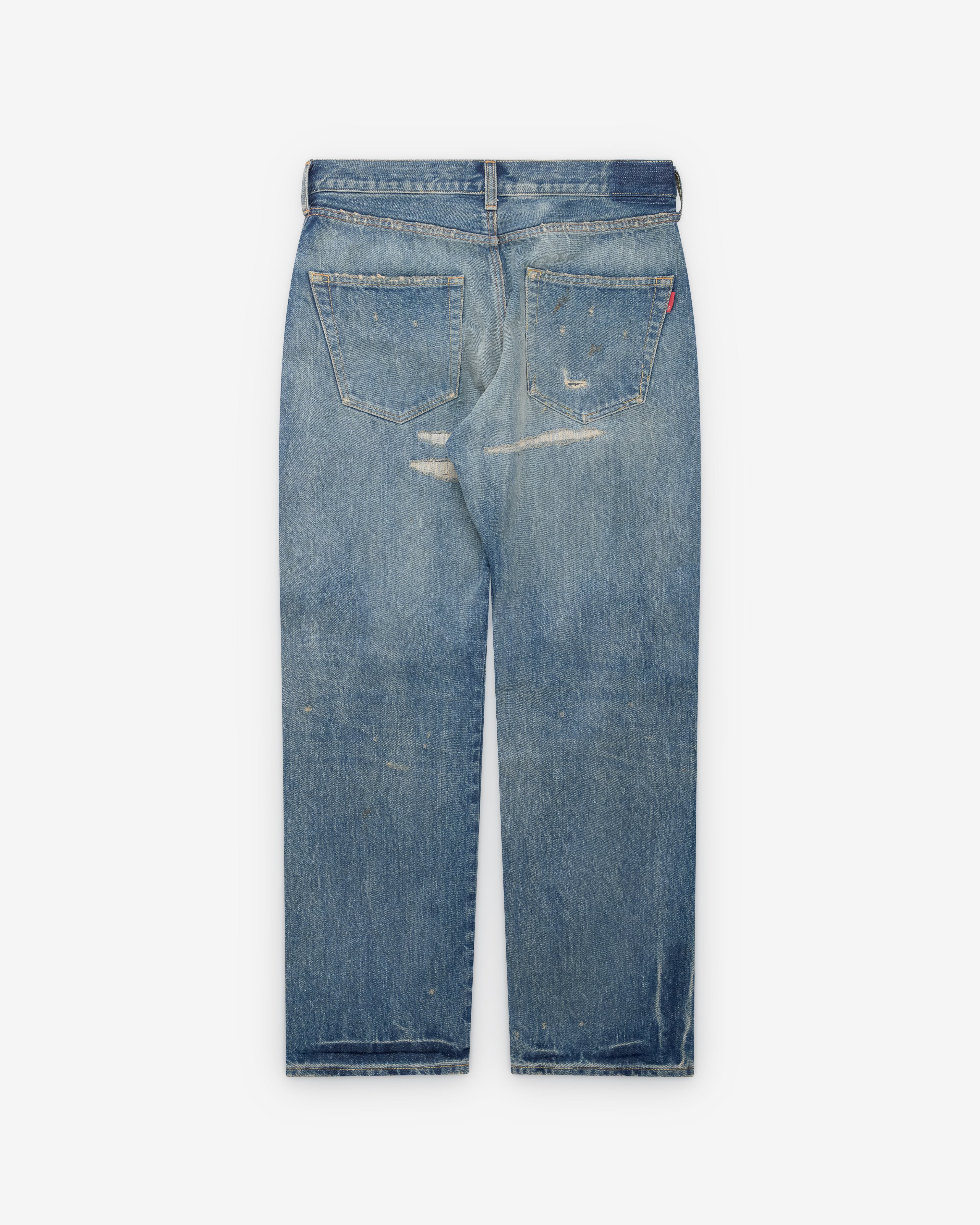 Undercover - Men's Distressed Jeans - (Light Wash) - Image 2