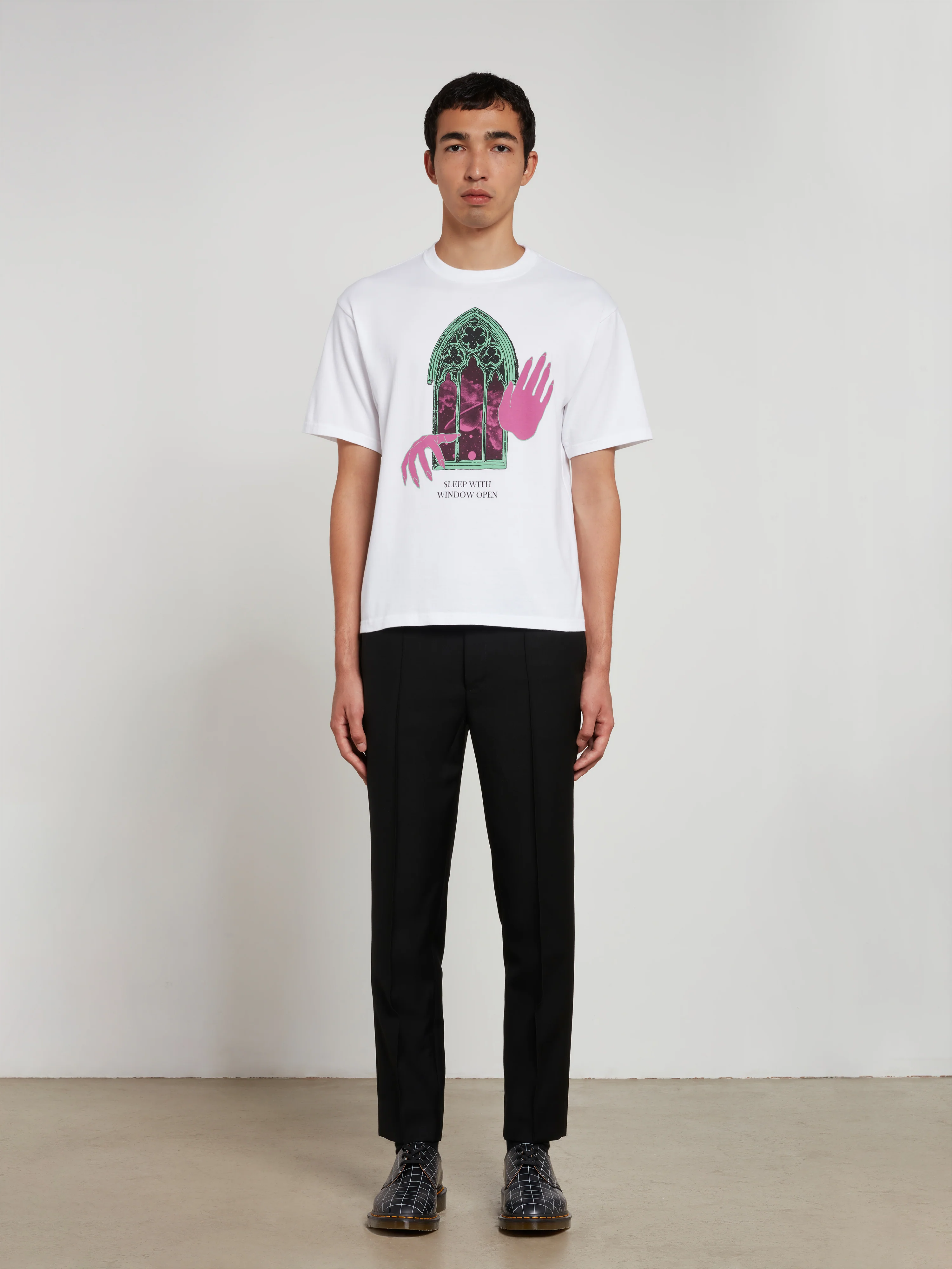 Undercover - Men’s Window T-Shirt - (White) - Image 5