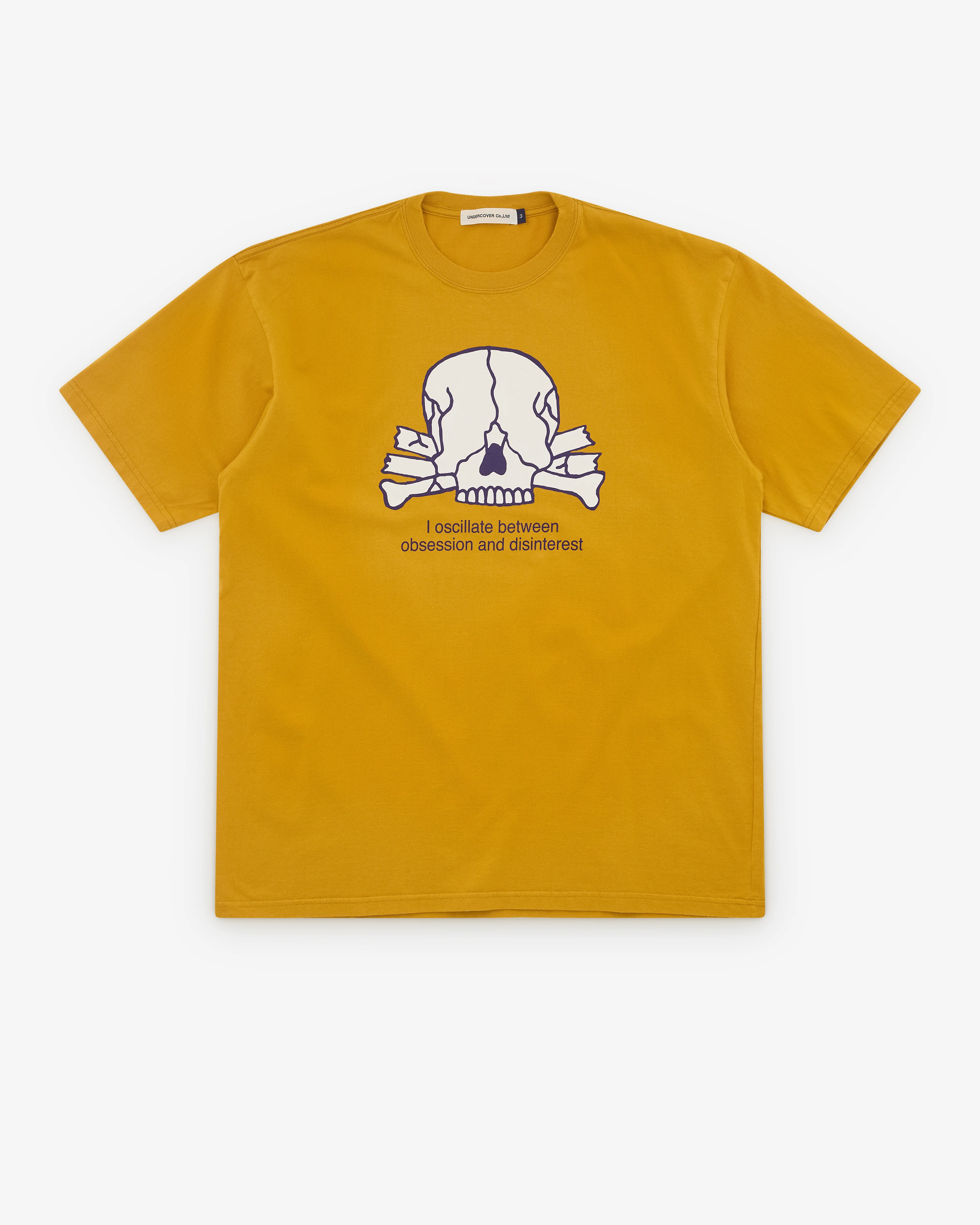 Undercover - Men's Disinterest T-Shirt - (Yellow)