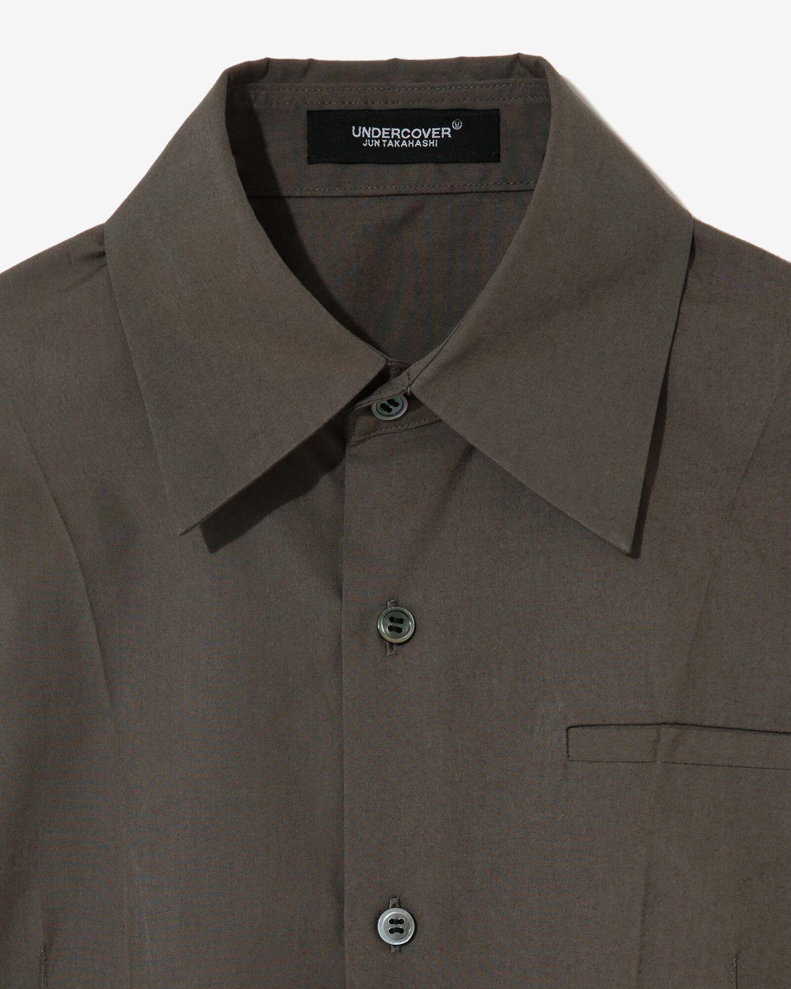 Undercover - Women’s Shirt - (Khaki Grey) - Image 3