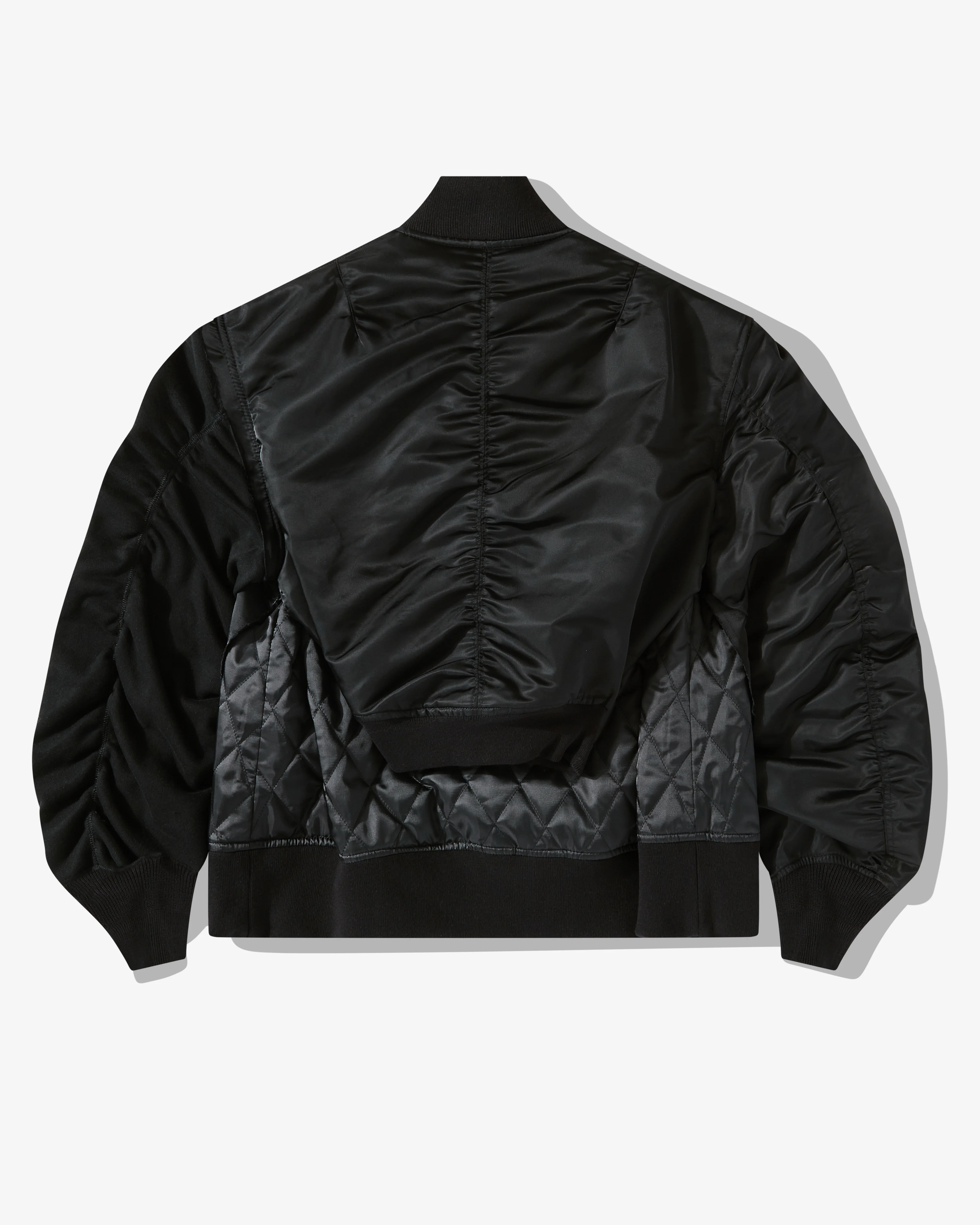 Undercover - Women’s Contrast MA-1 Jacket - (Black) - Image 2