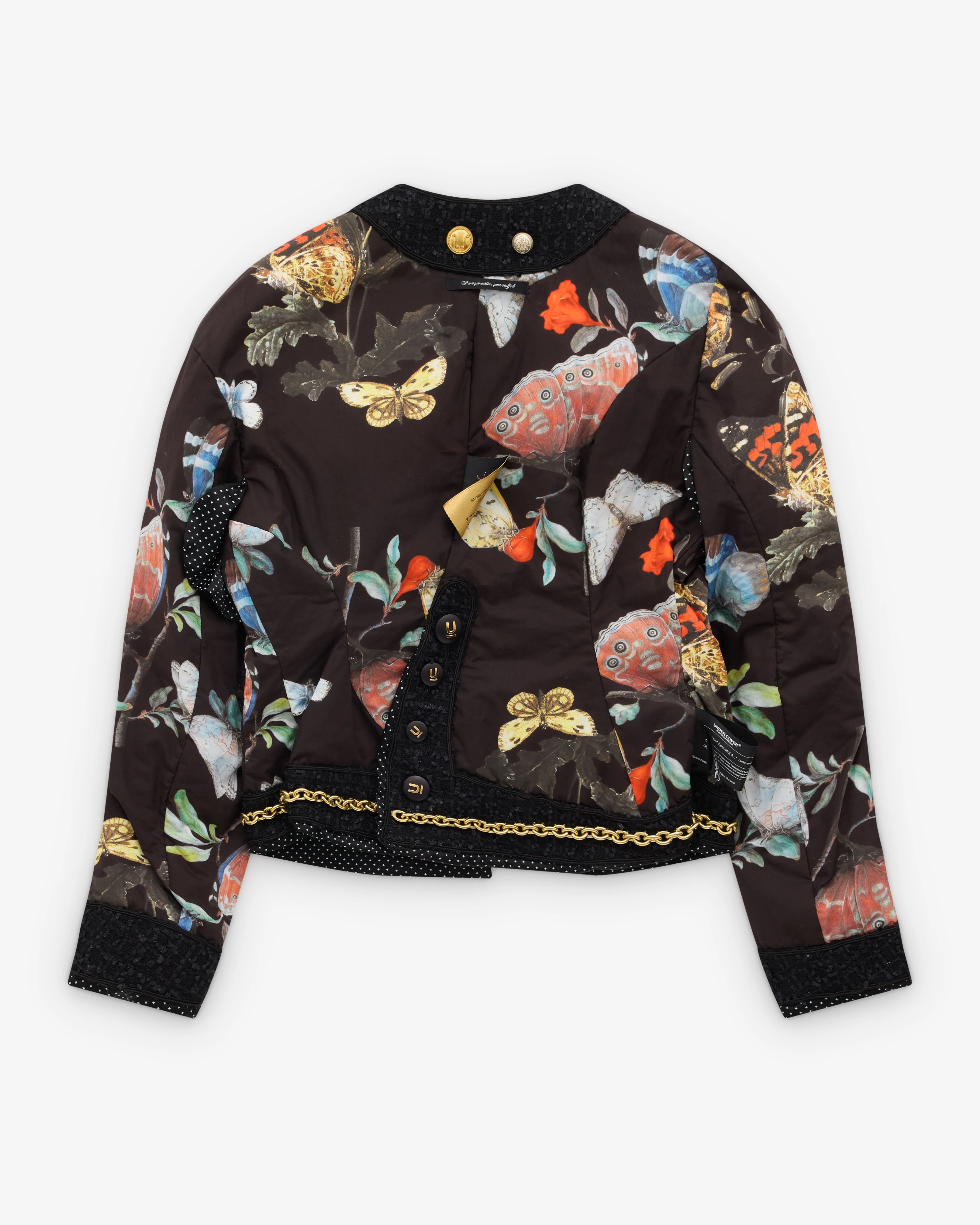 Undercover - Women's Buttefly Print Jacket - (Black Base) - Image 2