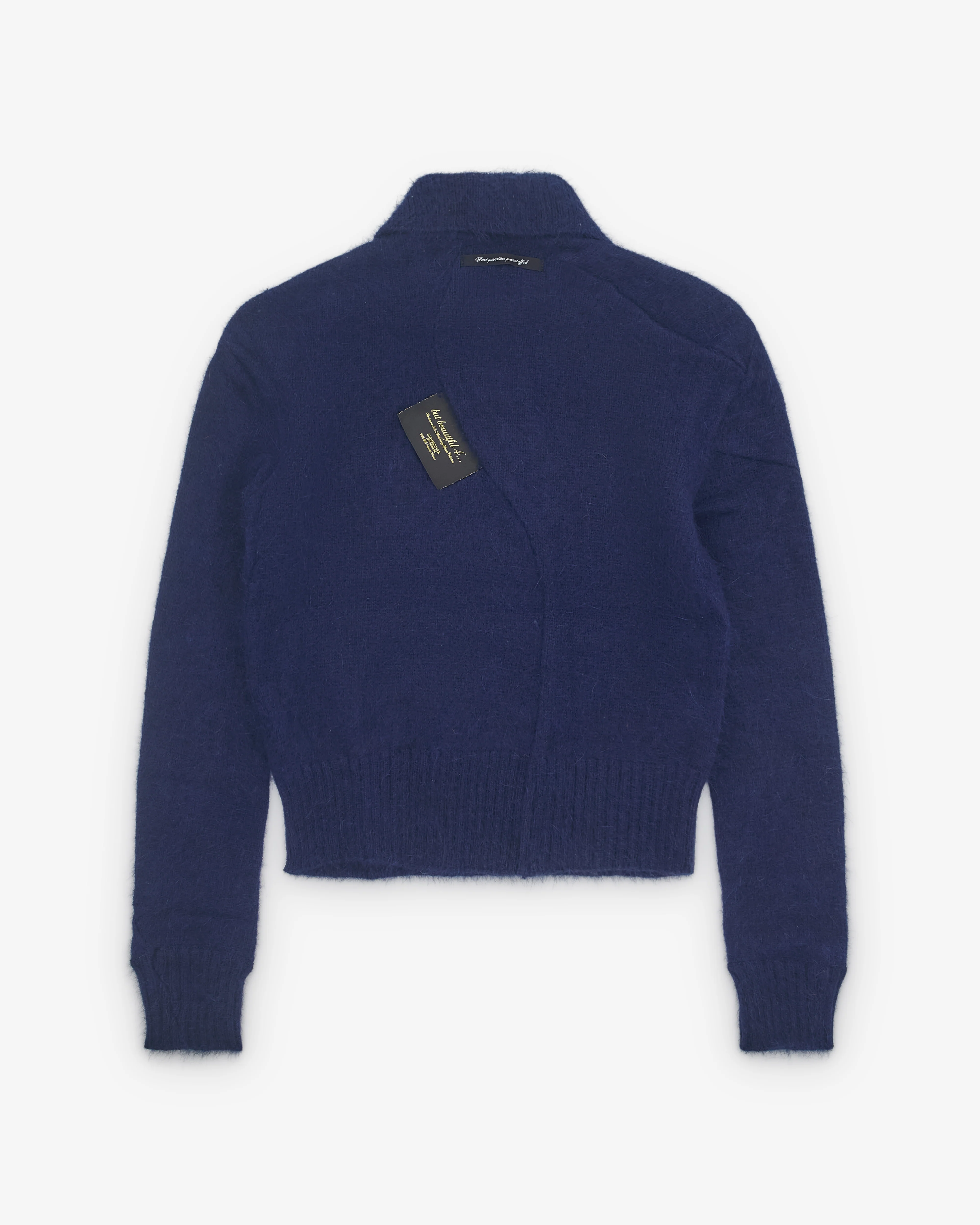 Undercover - Women's Knitted Polo - (Blue) - Image 2
