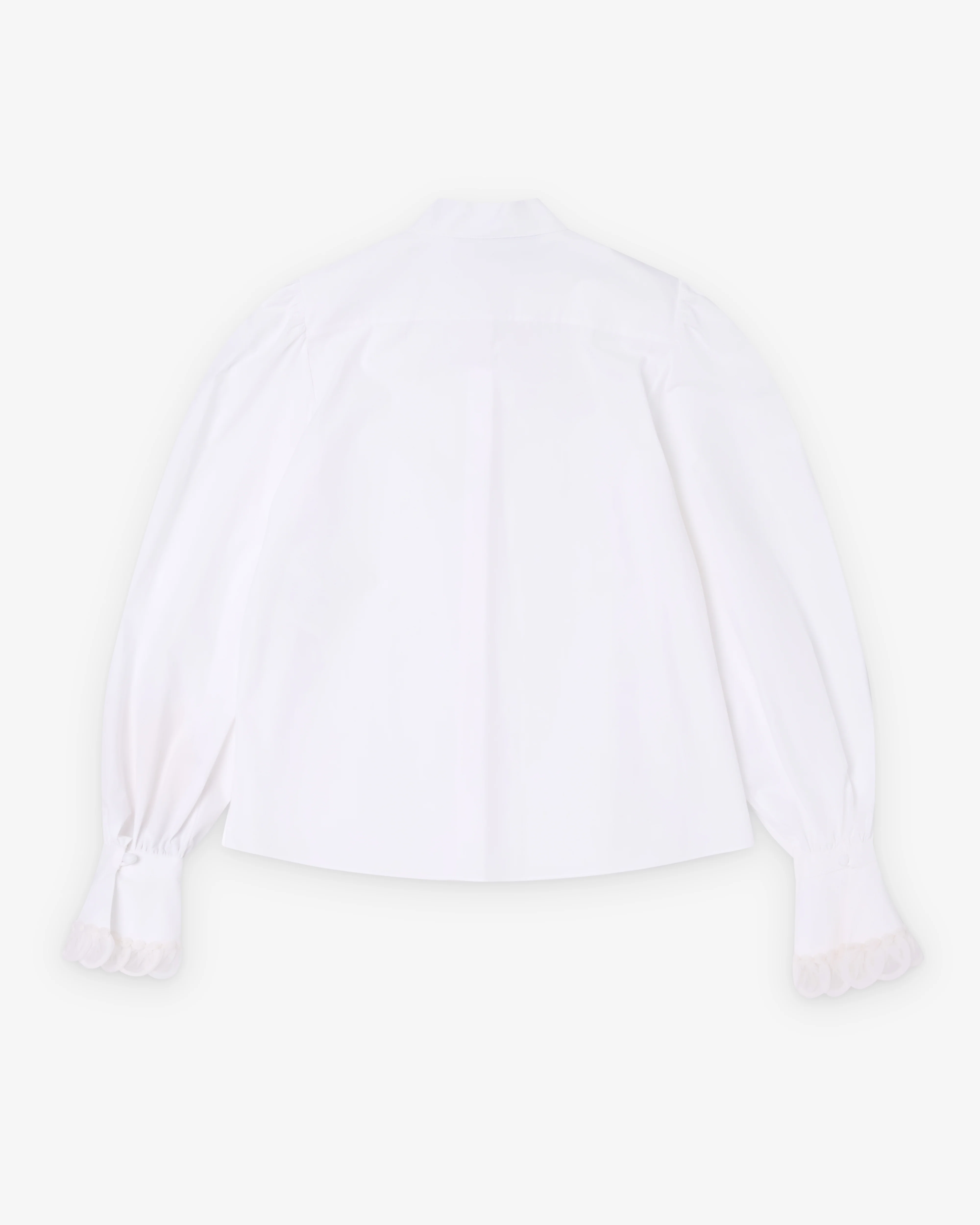Valentino - Women's Cotton Poplin Shirt - (White) - Image 2