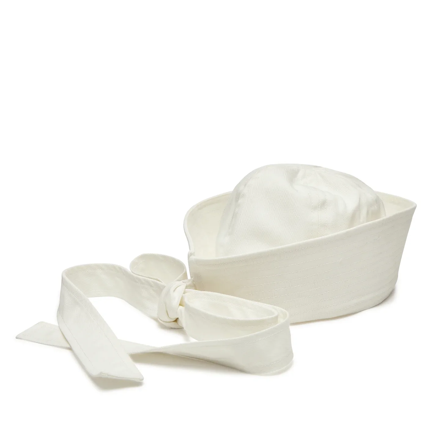 Vaquera - Unisex Canvas Sailor Hat - (White) - Image 2