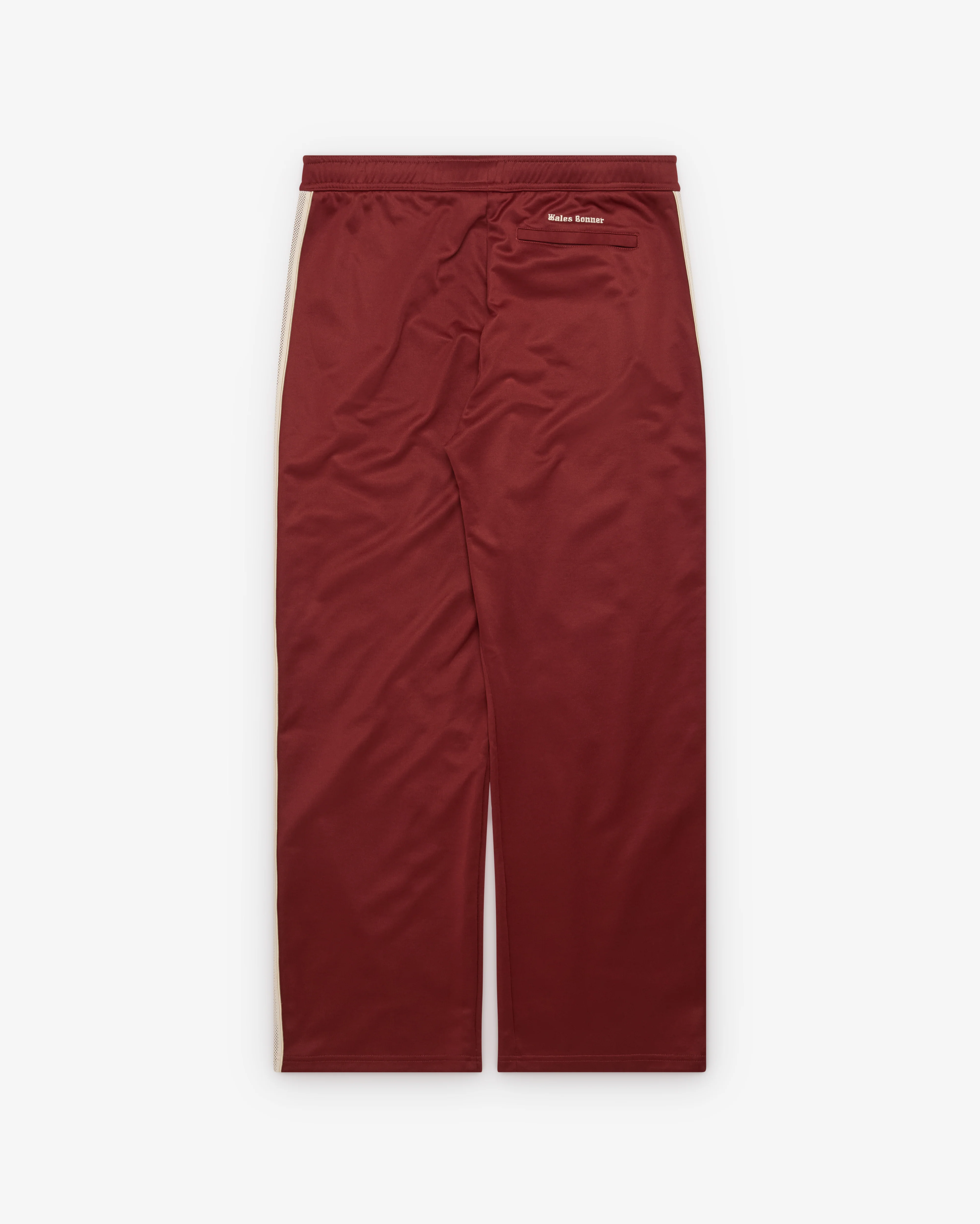 Wales Bonner - Men's Motion Track Pant - (Rust/Ivory) - Image 2