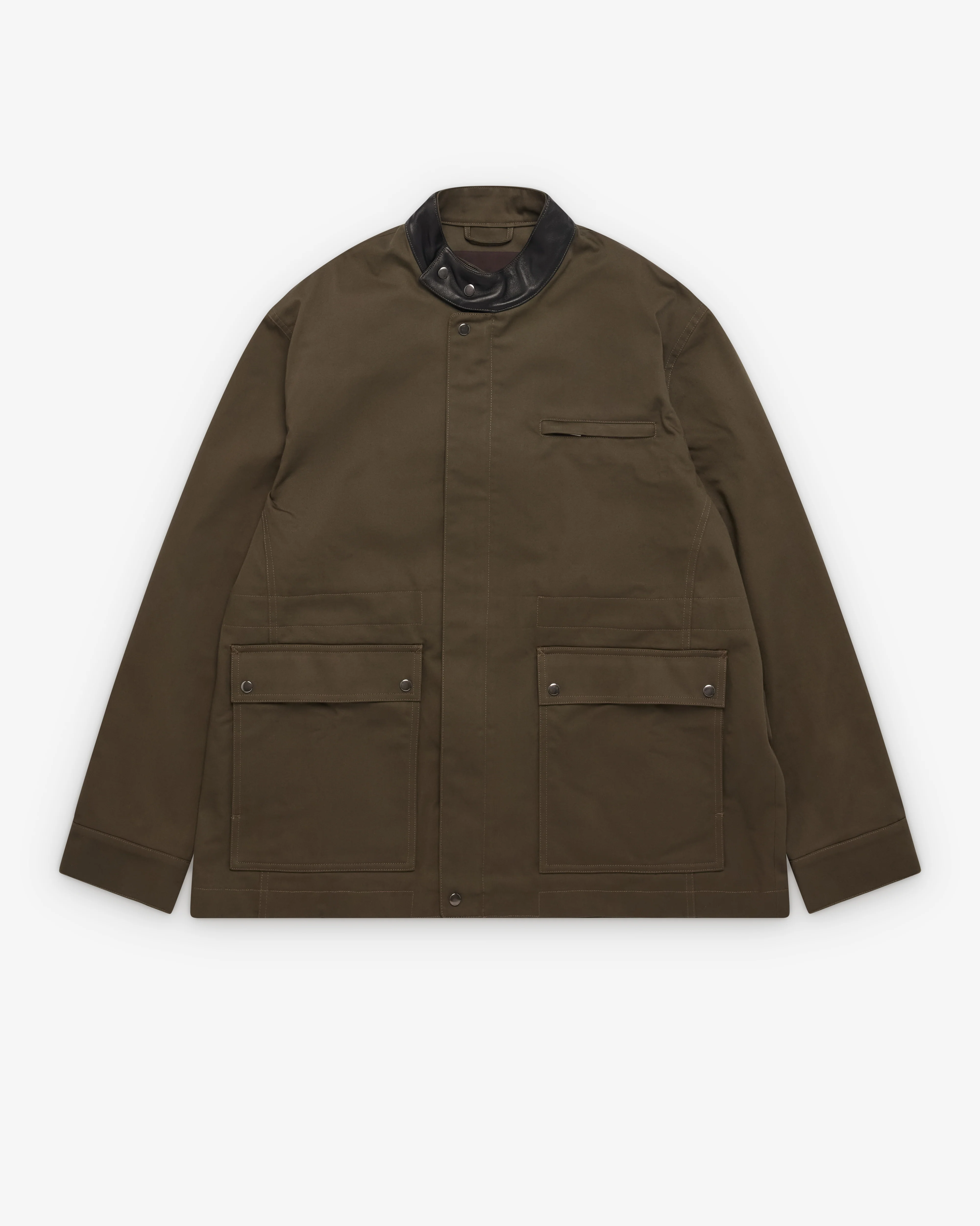Wales Bonner - Men's Vision Field Jacket - (Olive Green)
