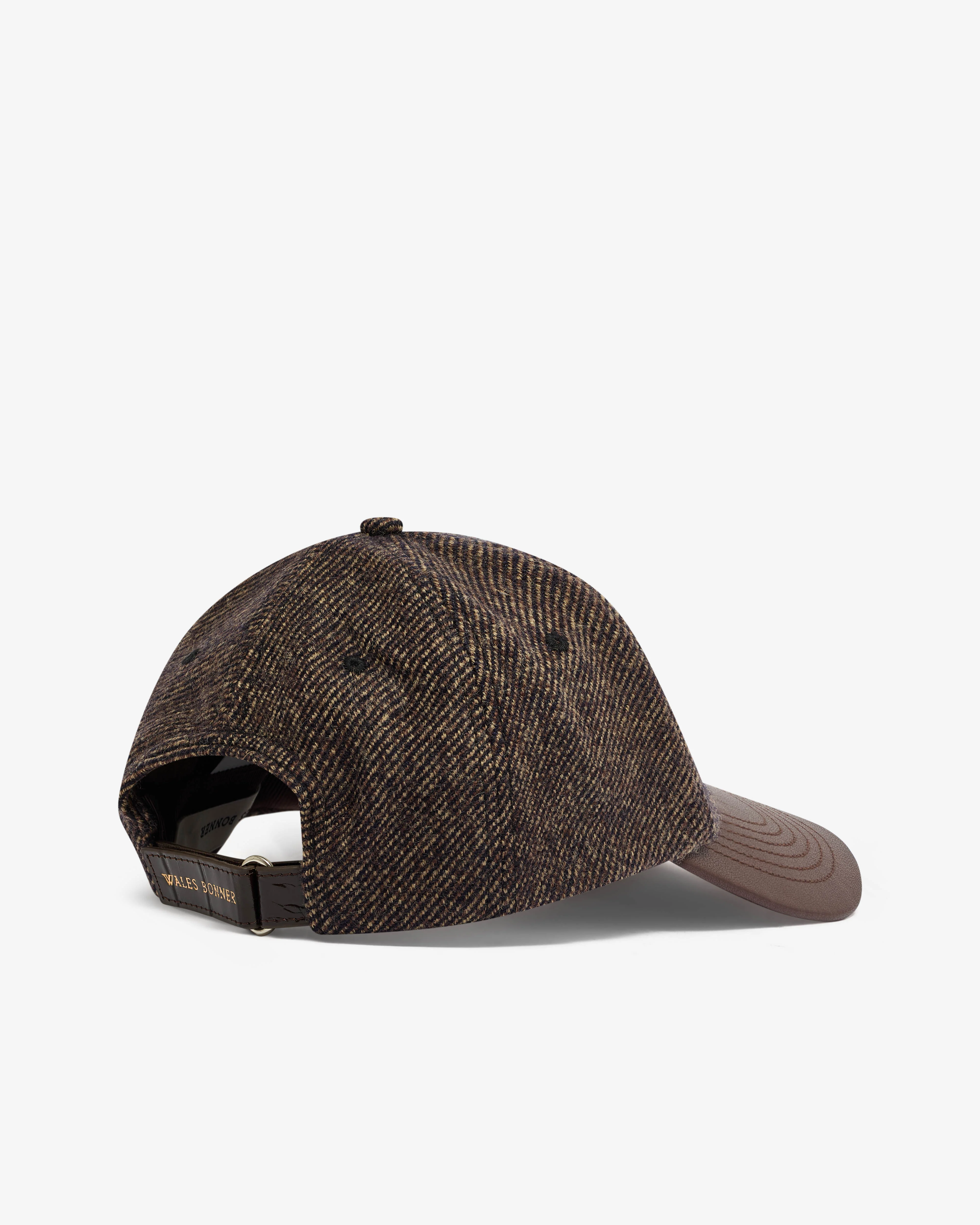 Wales Bonner - Men’s Grace Wool Cap - (Grey) - Image 3