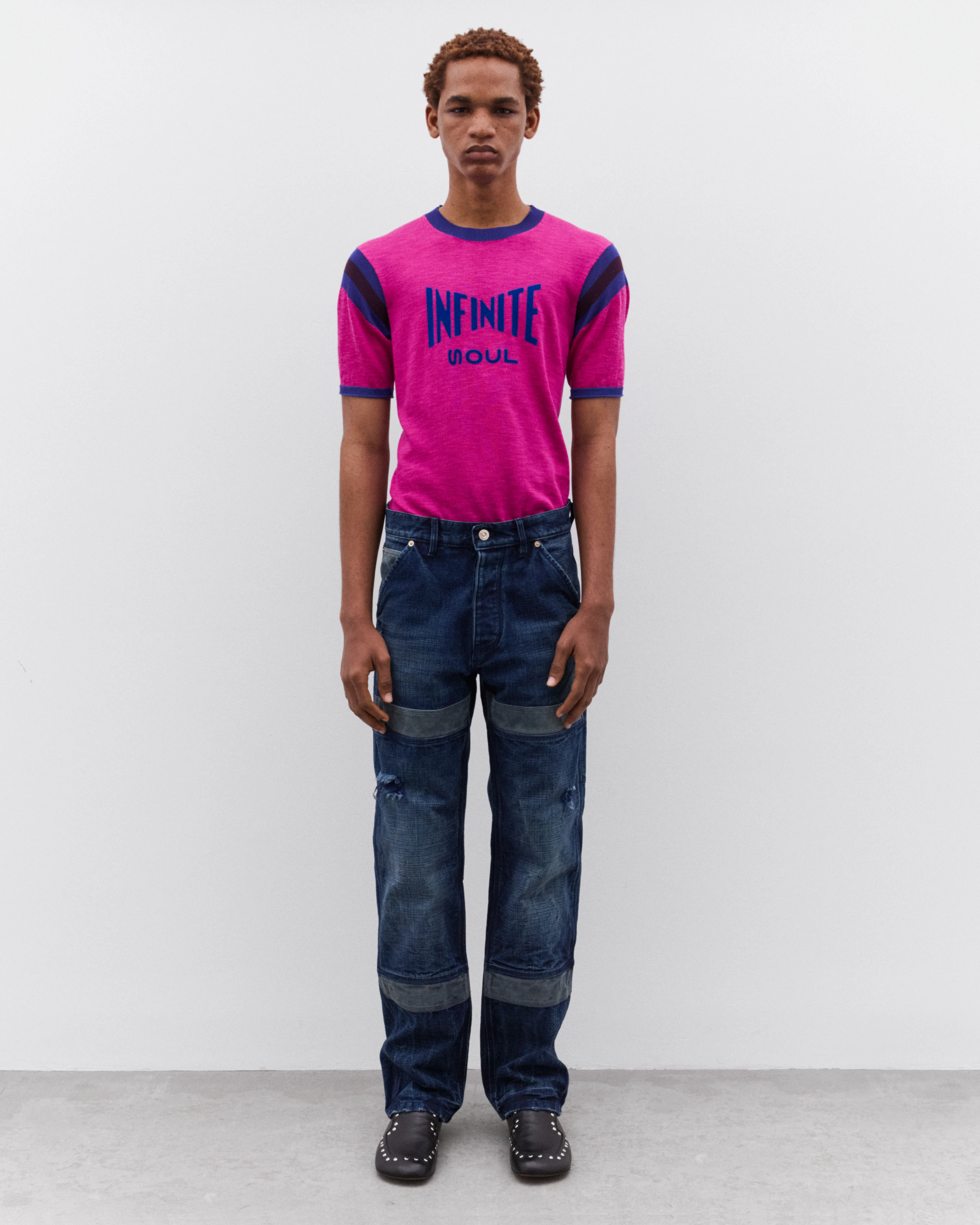 Wales Bonner - Men’s Sierra Trouser - (Indigo) - Image 6