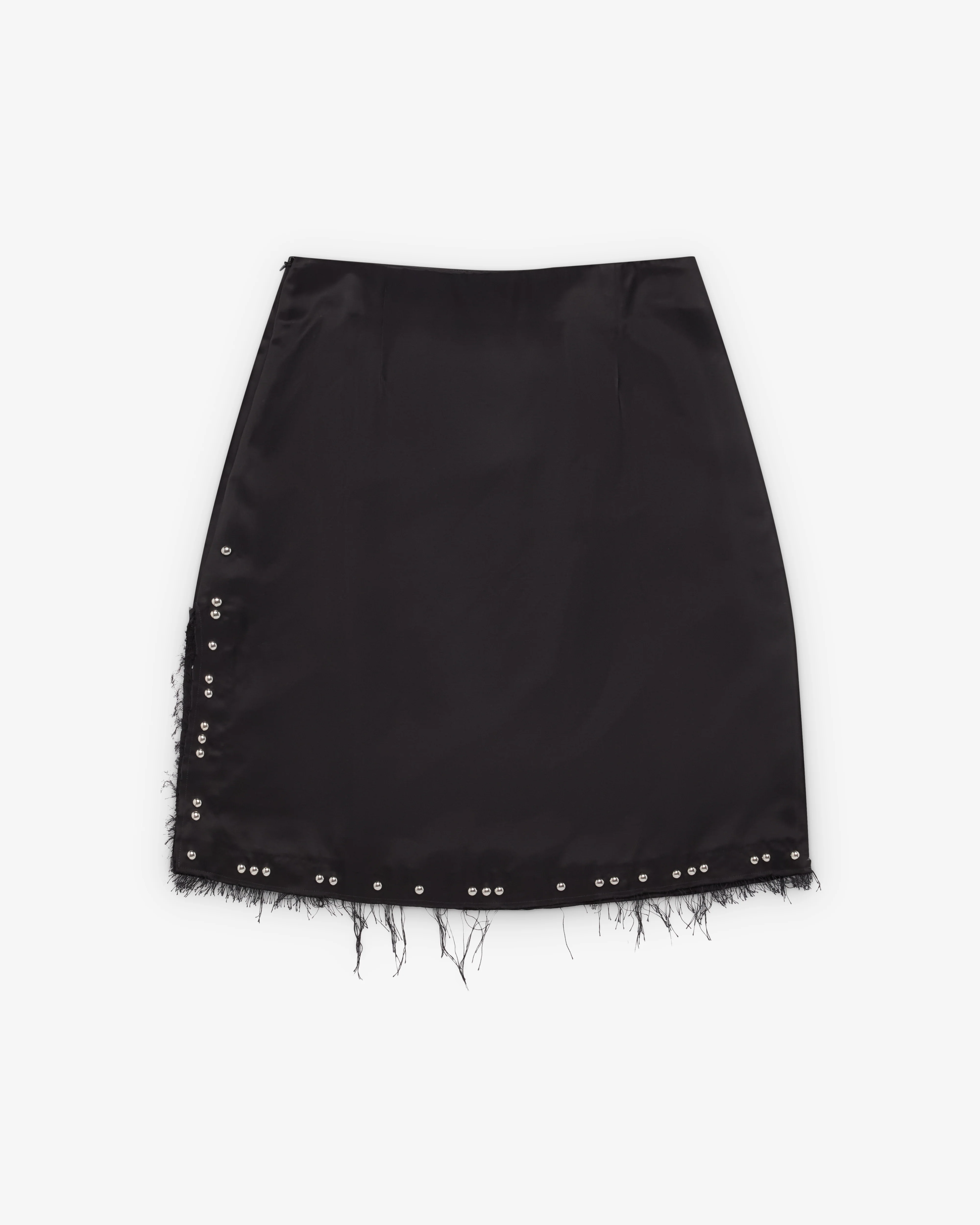 Wales Bonner - Women's Iris Studded Skirt - (Black) - Image 2