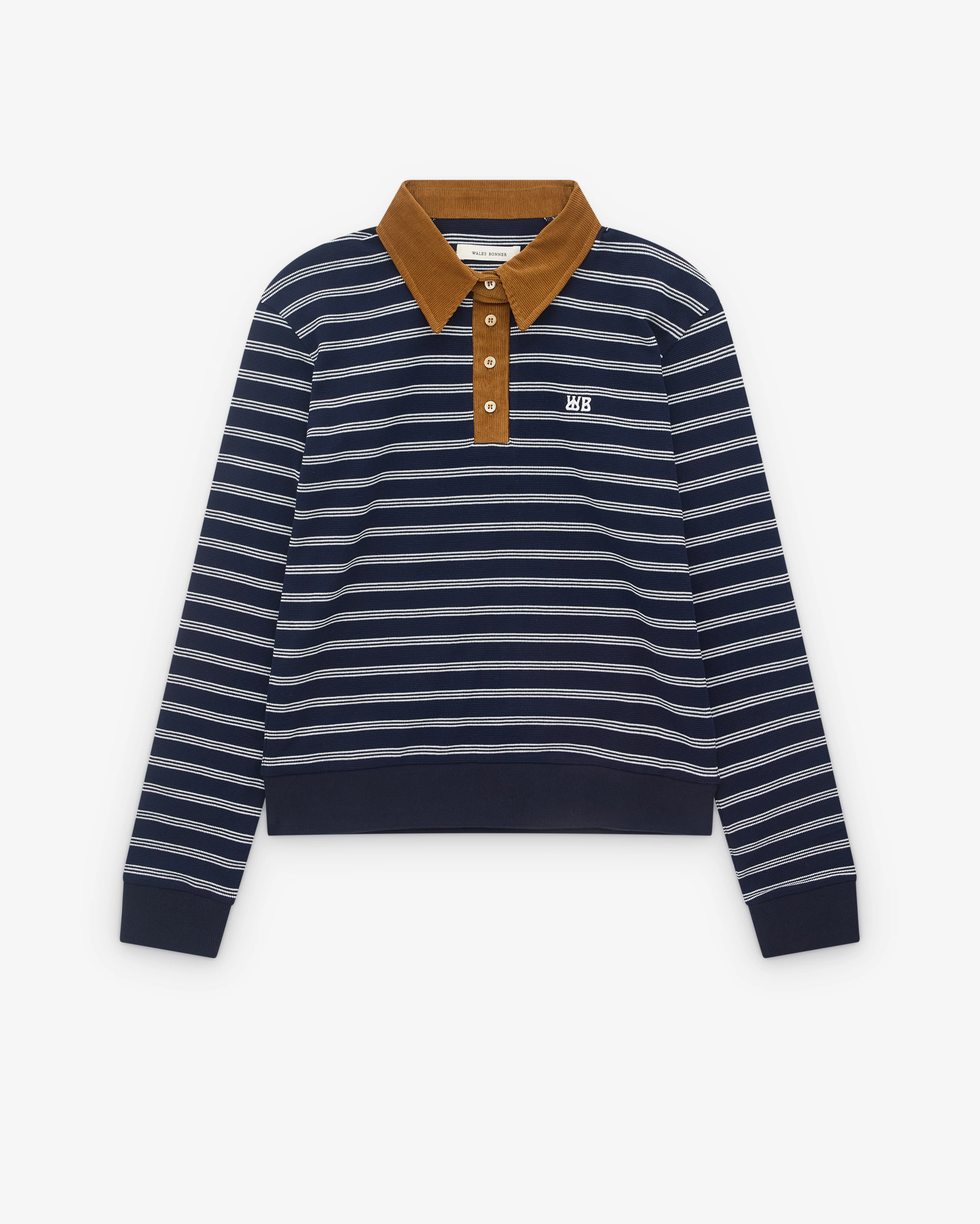 Wales Bonner - Women’s Reflect Polo - (Navy)