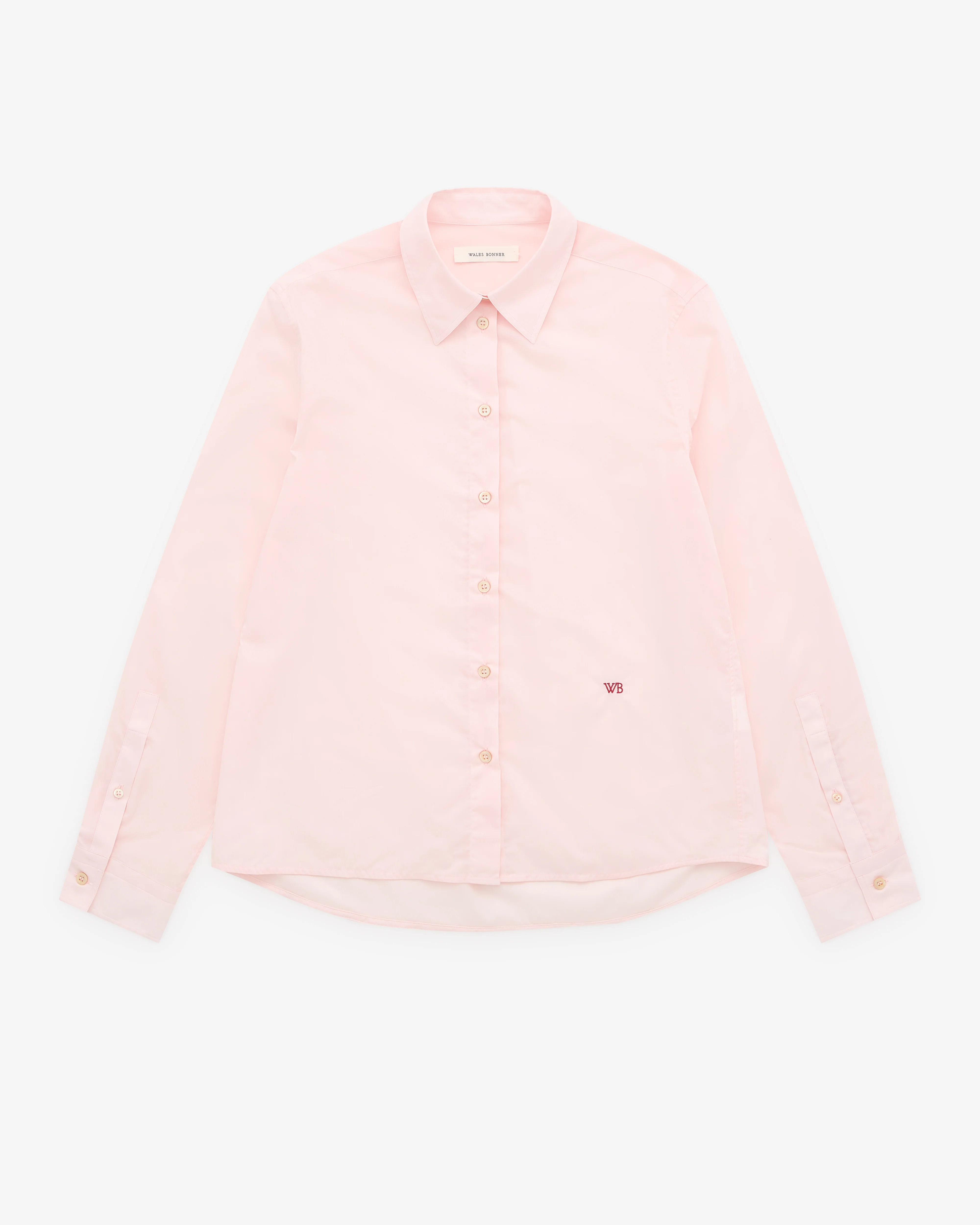 Wales Bonner - Women’s Lotus Shirt - (Pink)