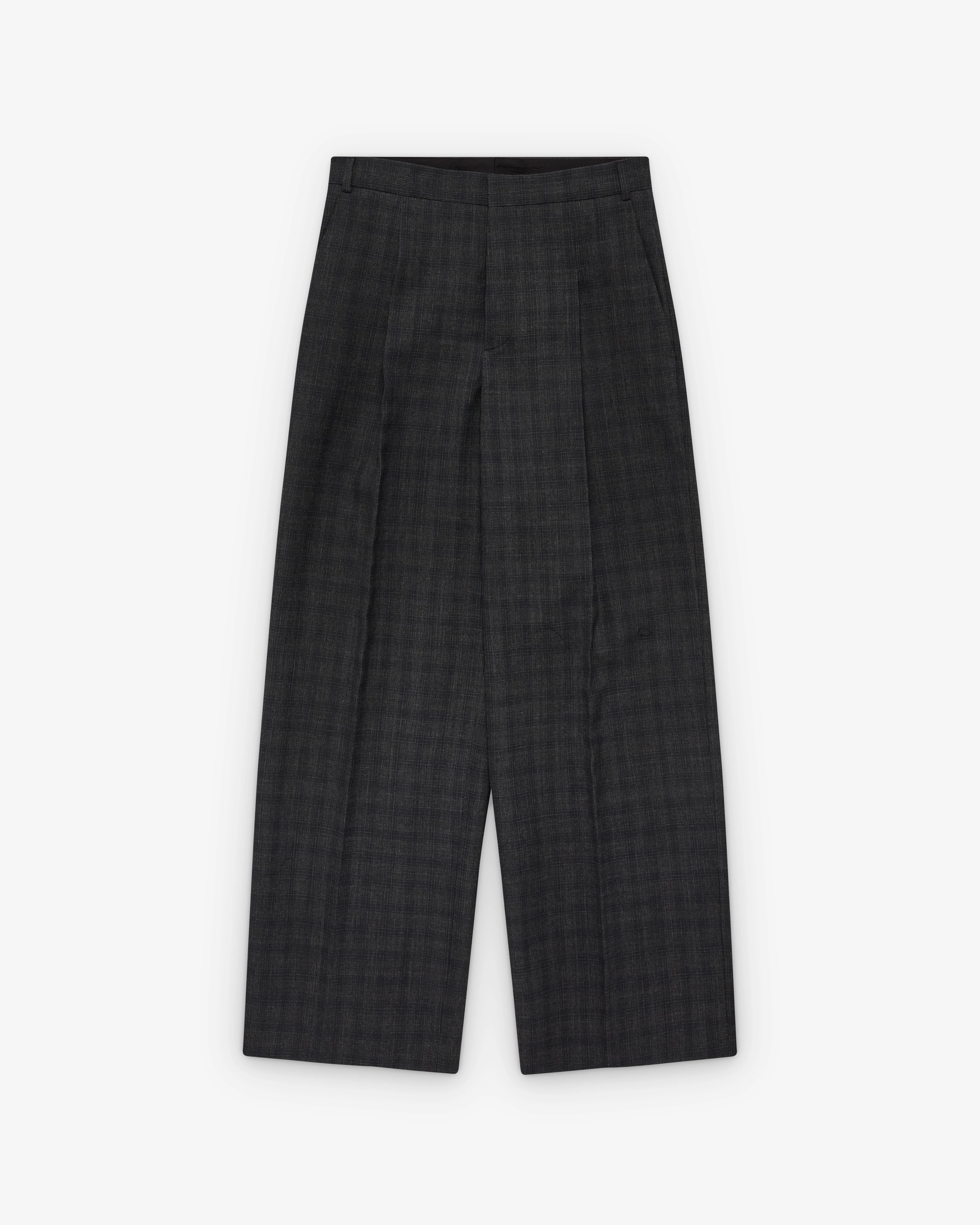 Walter Van Beirendonck - Men's Star Pants - (Dark Grey Check)