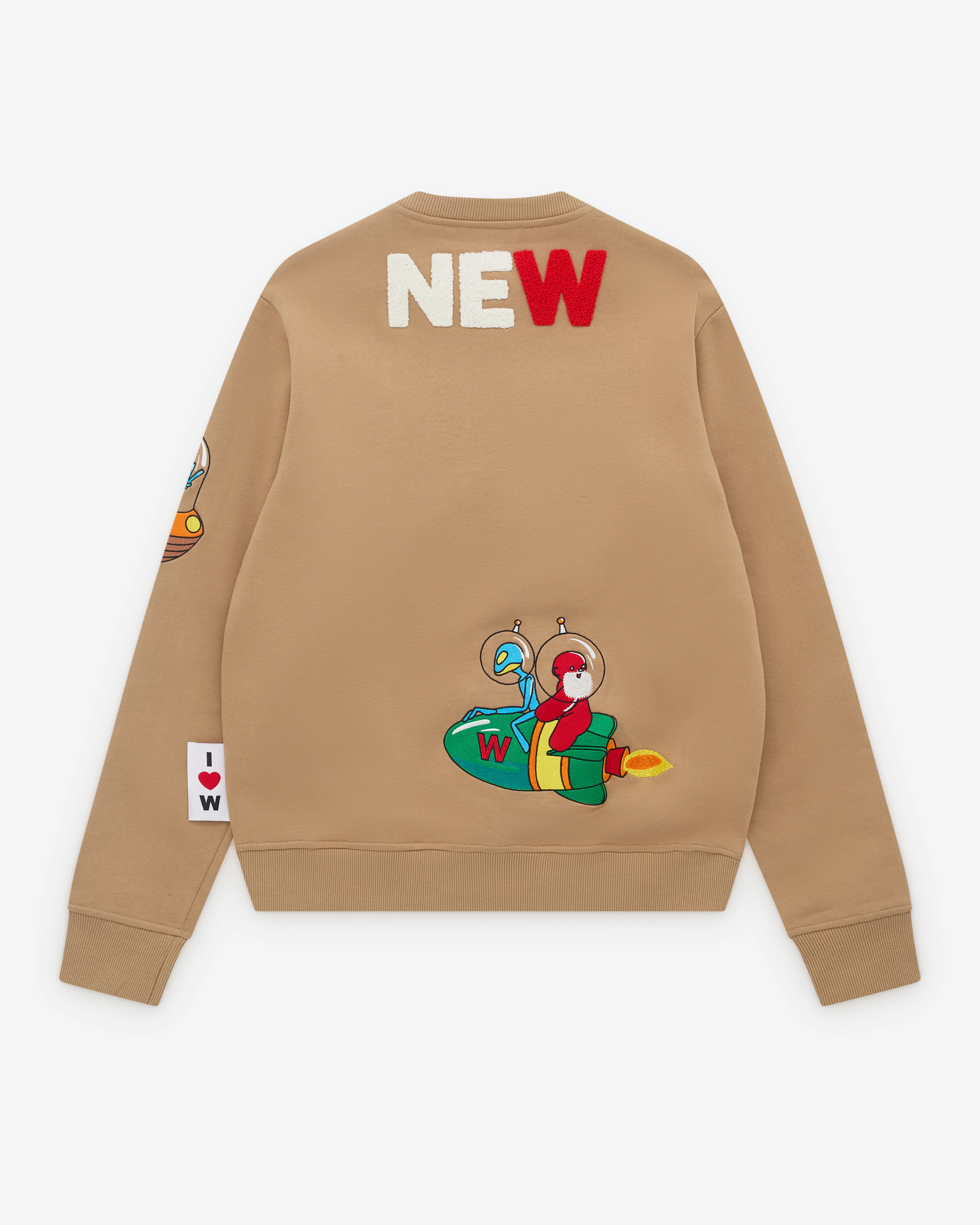 Walter Van Beirendonck - Men’s Alien Sweat - (Tan) - Image 2