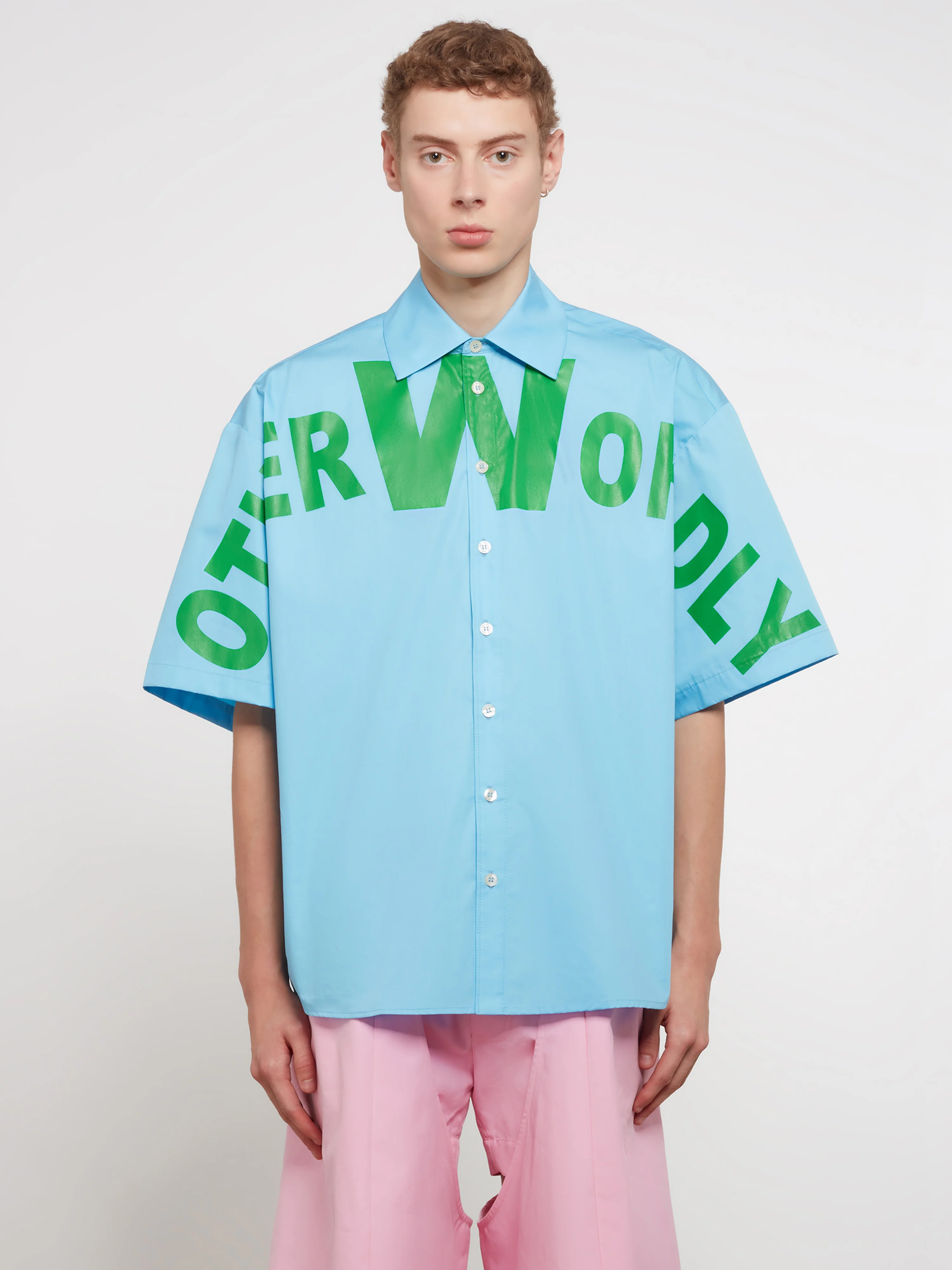 Walter Van Beirendonck - Men’s Star Shirt Otherworldly - (Blue) - Image 2
