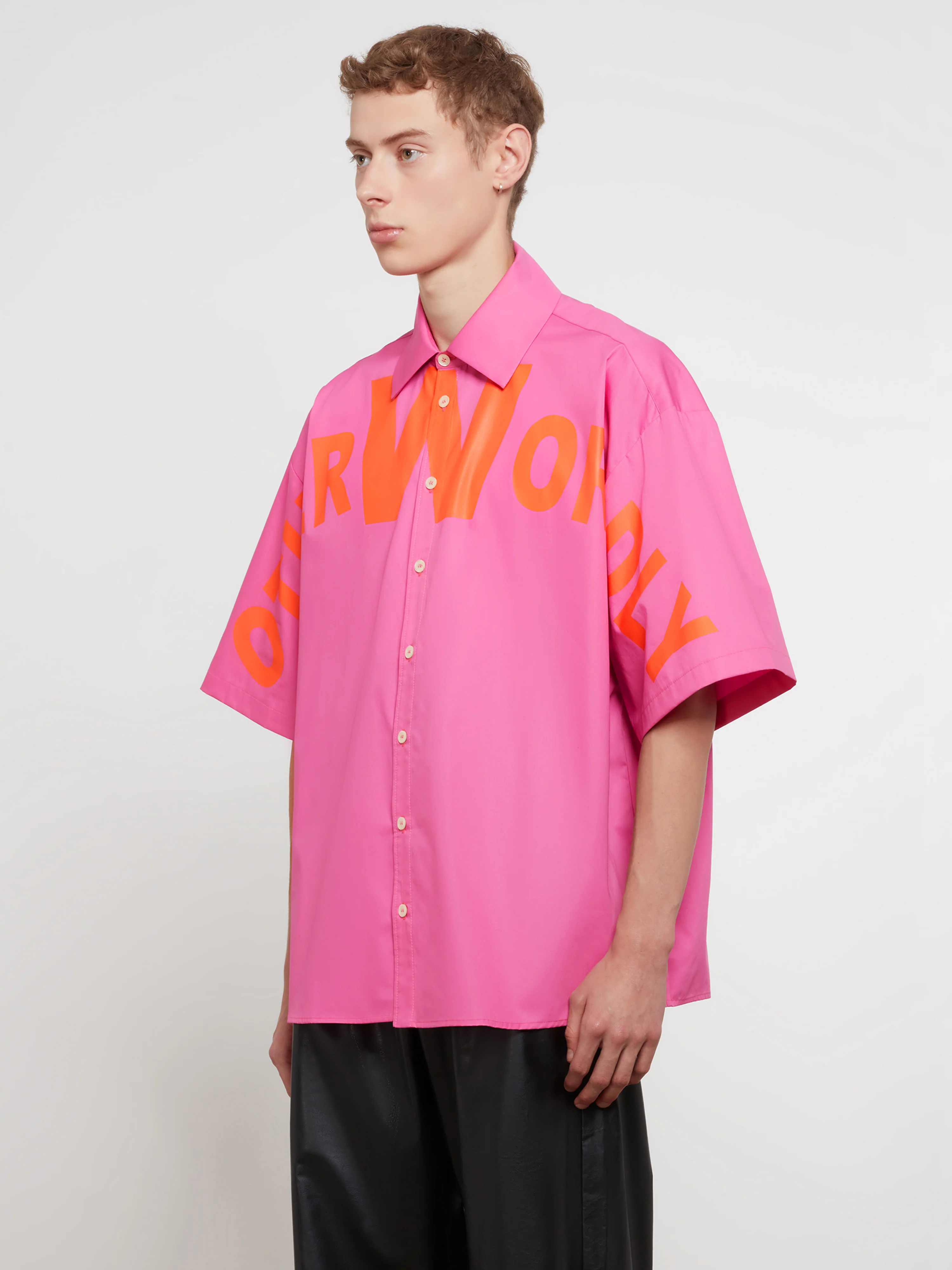 Walter Van Beirendonck - Men’s Star Shirt Otherworldly - (Pink) - Image 3