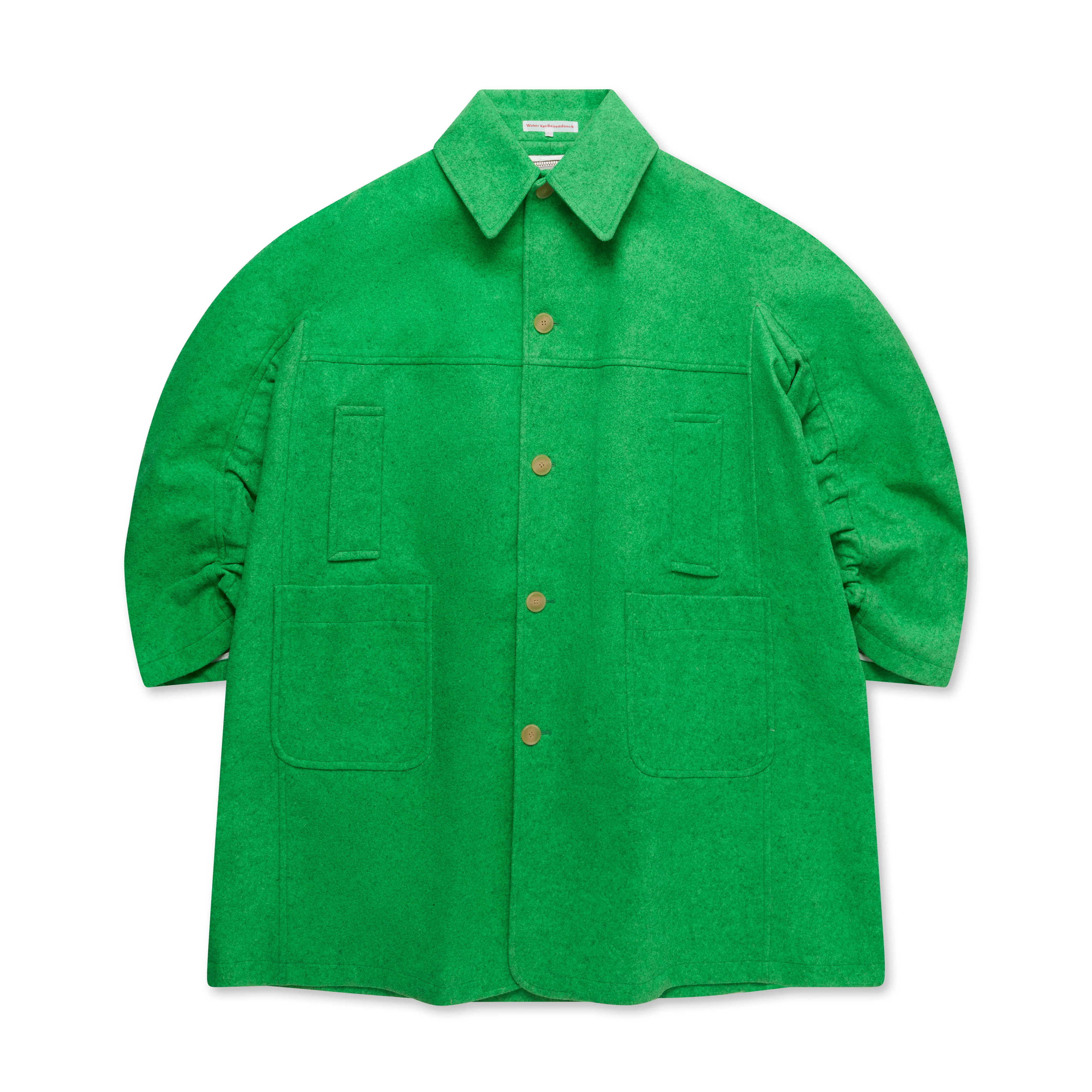 Walter Van Beirendonck - Men’s Superb Bird Of Paradise Coat - (Green)