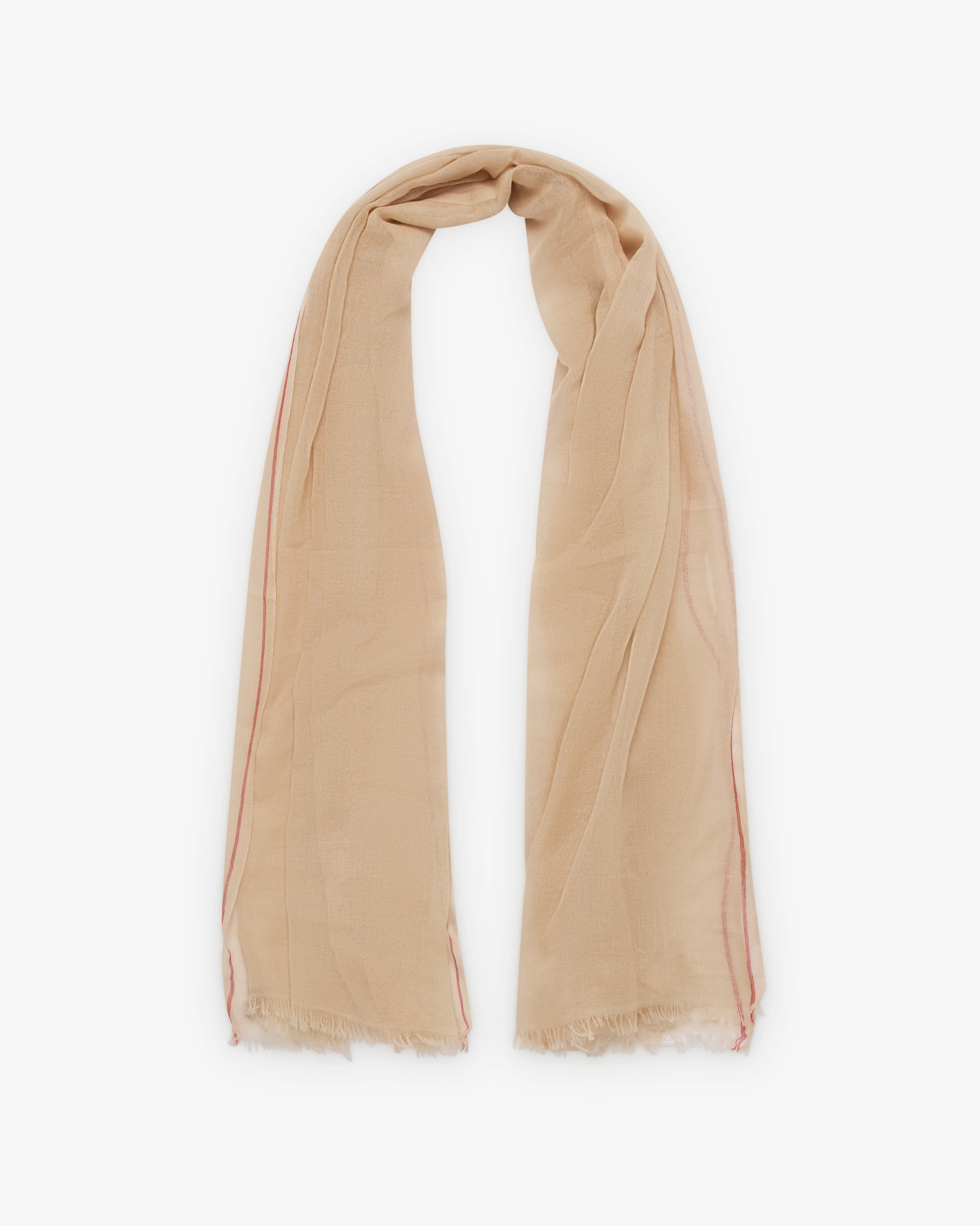 William Welstead - Kanchenjunga Scarf - (Cream) - Image 3
