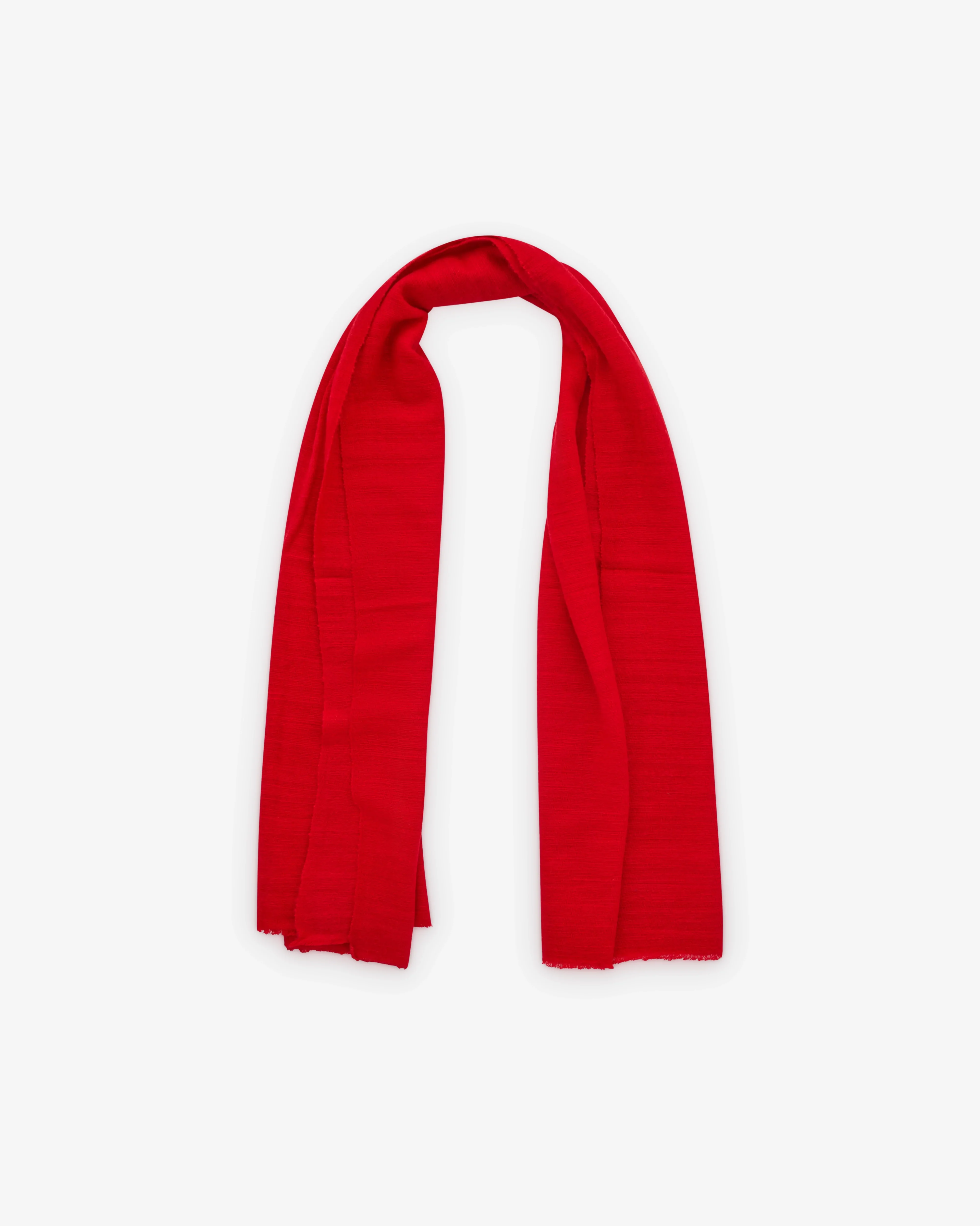 William Welstead - Cashmere Scarf - (Annapurna Crimson) - Image 3