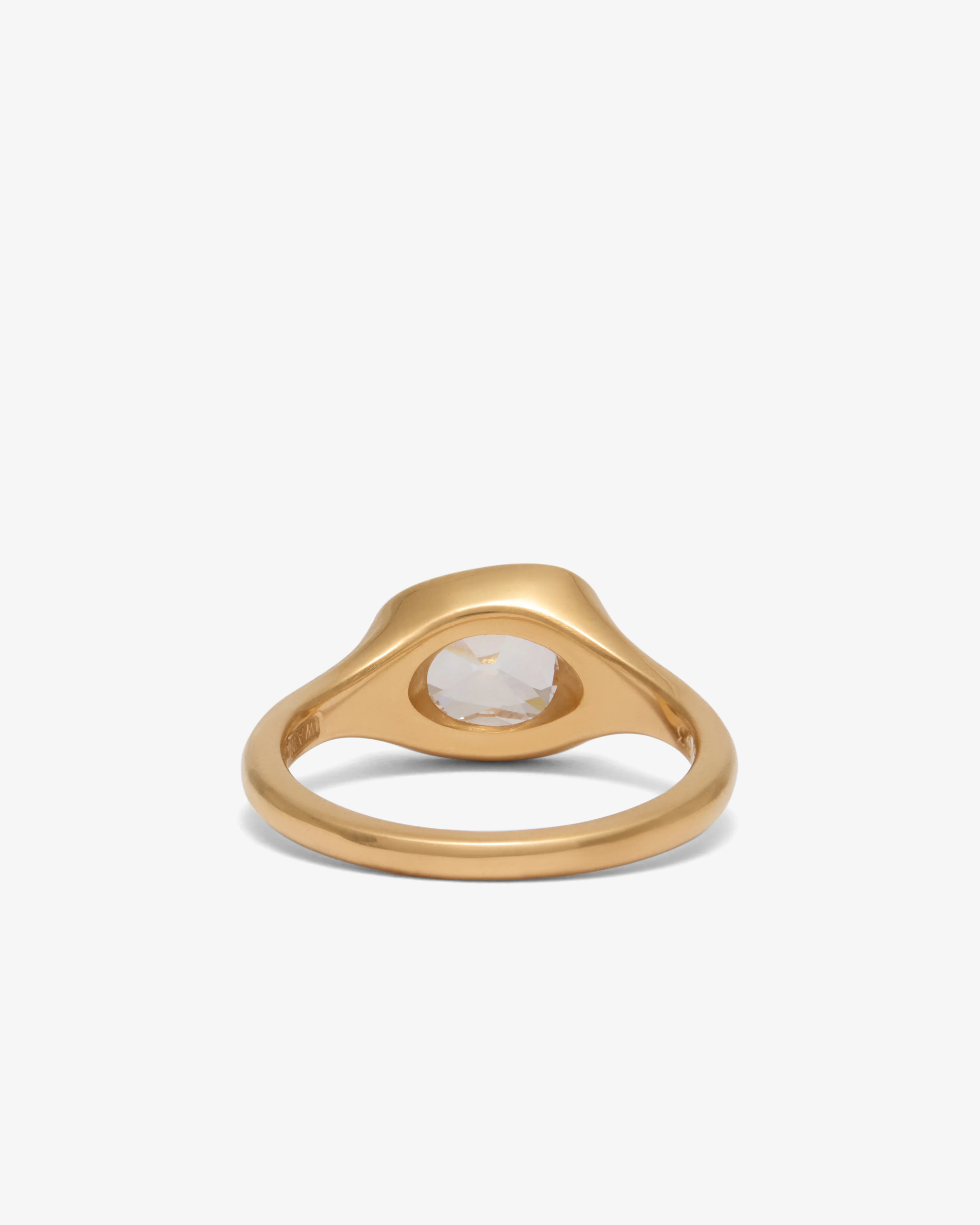 William Welstead - Asymmetric Cushion Cut Diamond Ring - (Yellow Gold) - Image 3