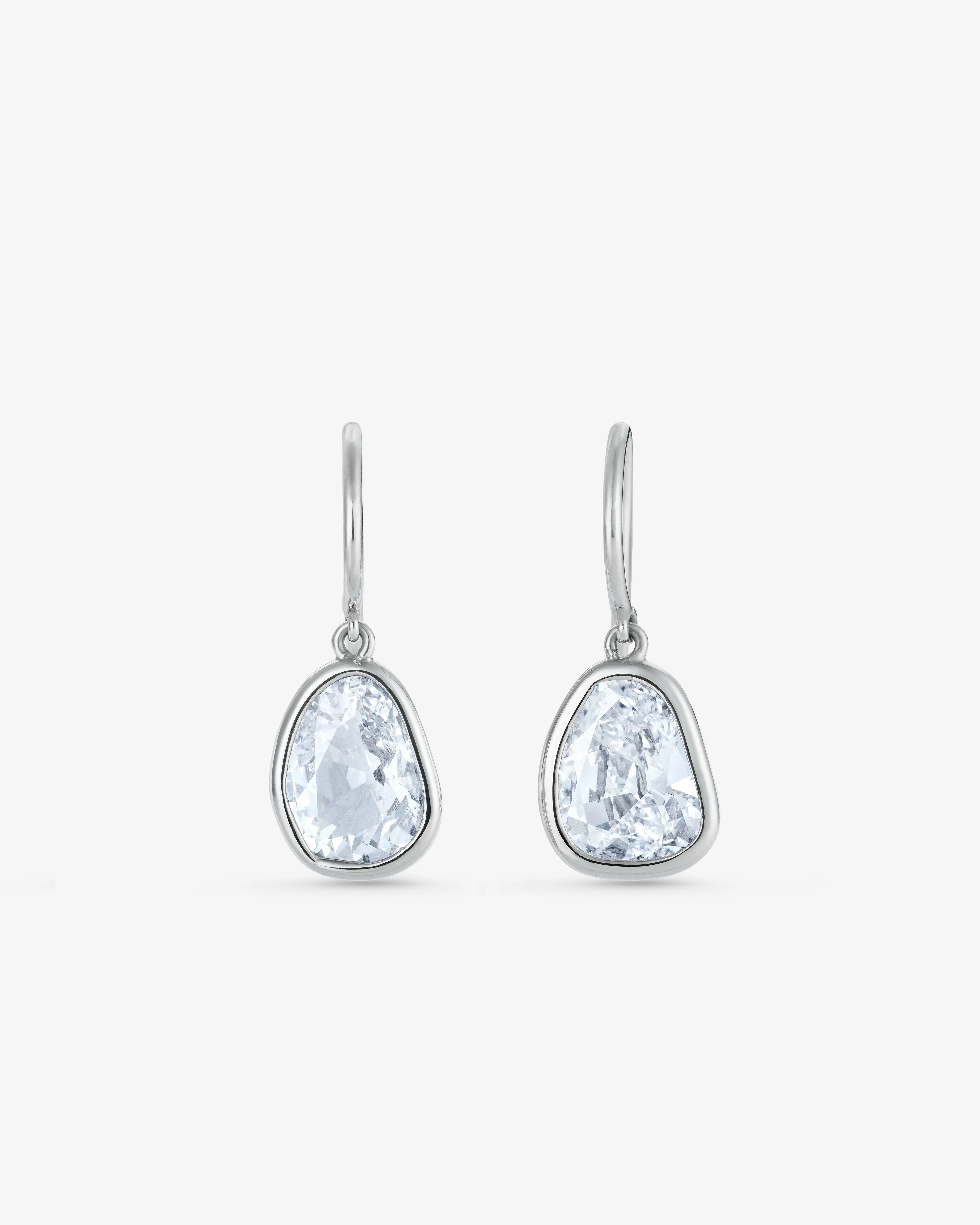 William Welstead - Mughal Diamond Earrings - (Platinum)