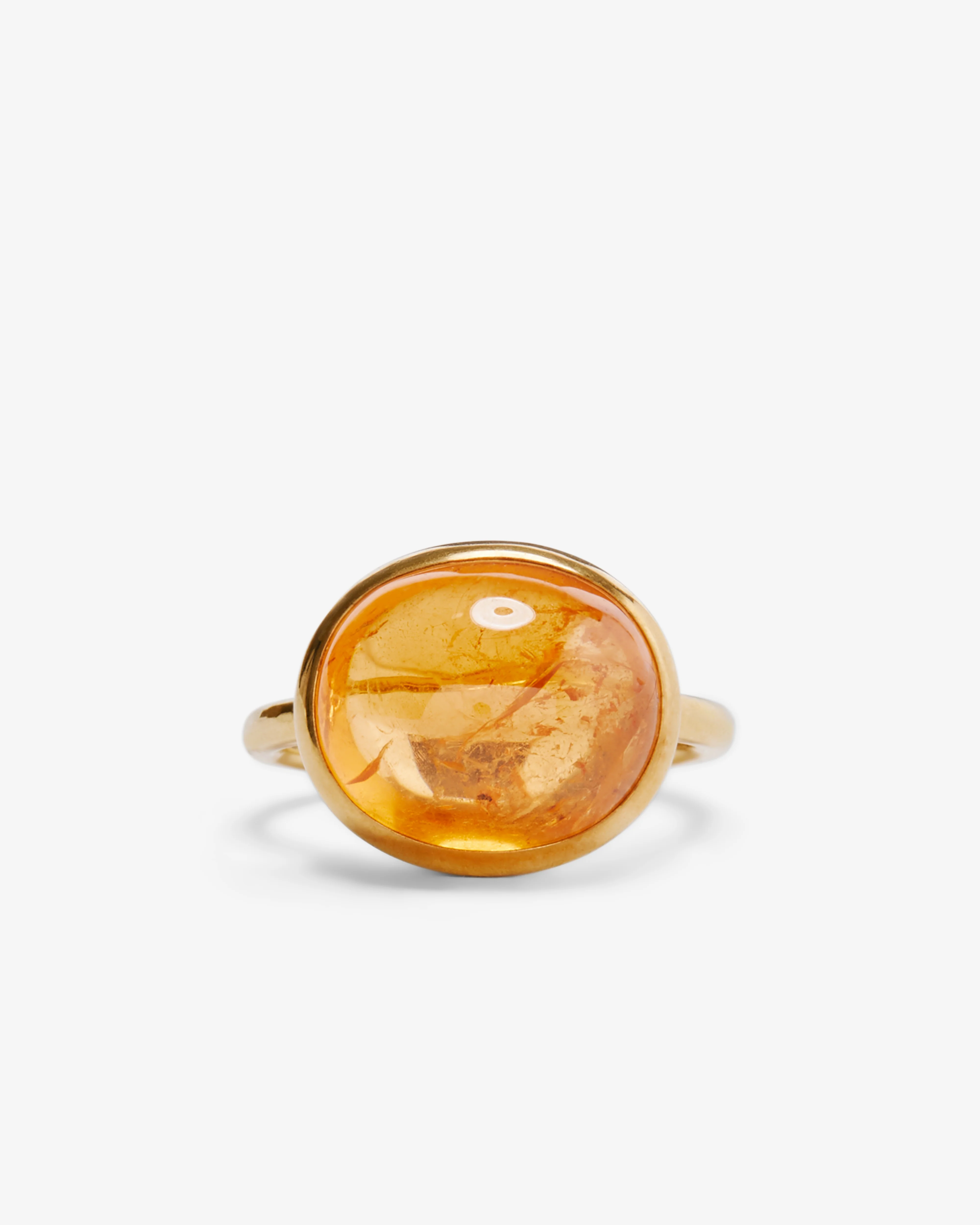 William Welstead - Women’s Spessartite Garnet Ring - (Yellow Gold)