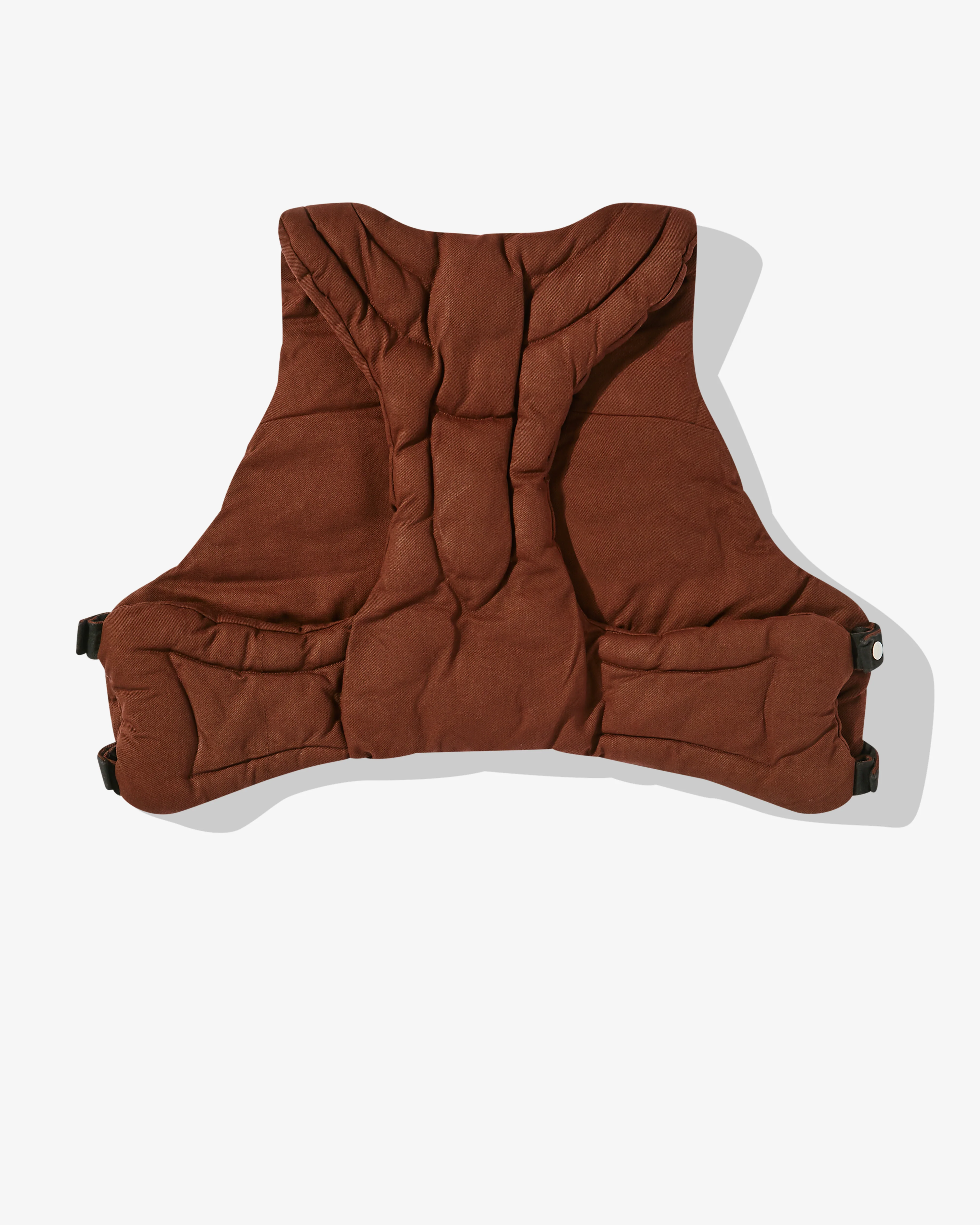 Yaku Stapleton - Men’s Elli-Combat Gillet - (Brown) - Image 2